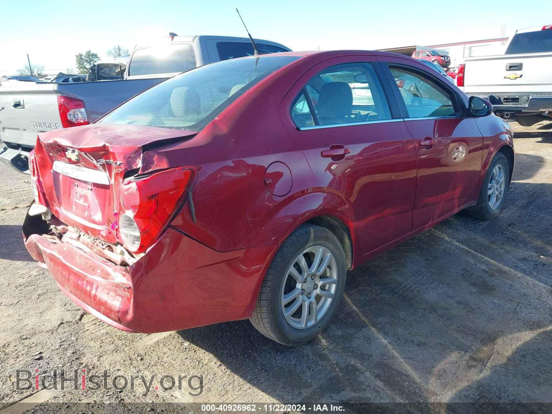 2013 CHEVROLET SONIC - VIN: 1G1JC5SH6D4209665 - Фото 4