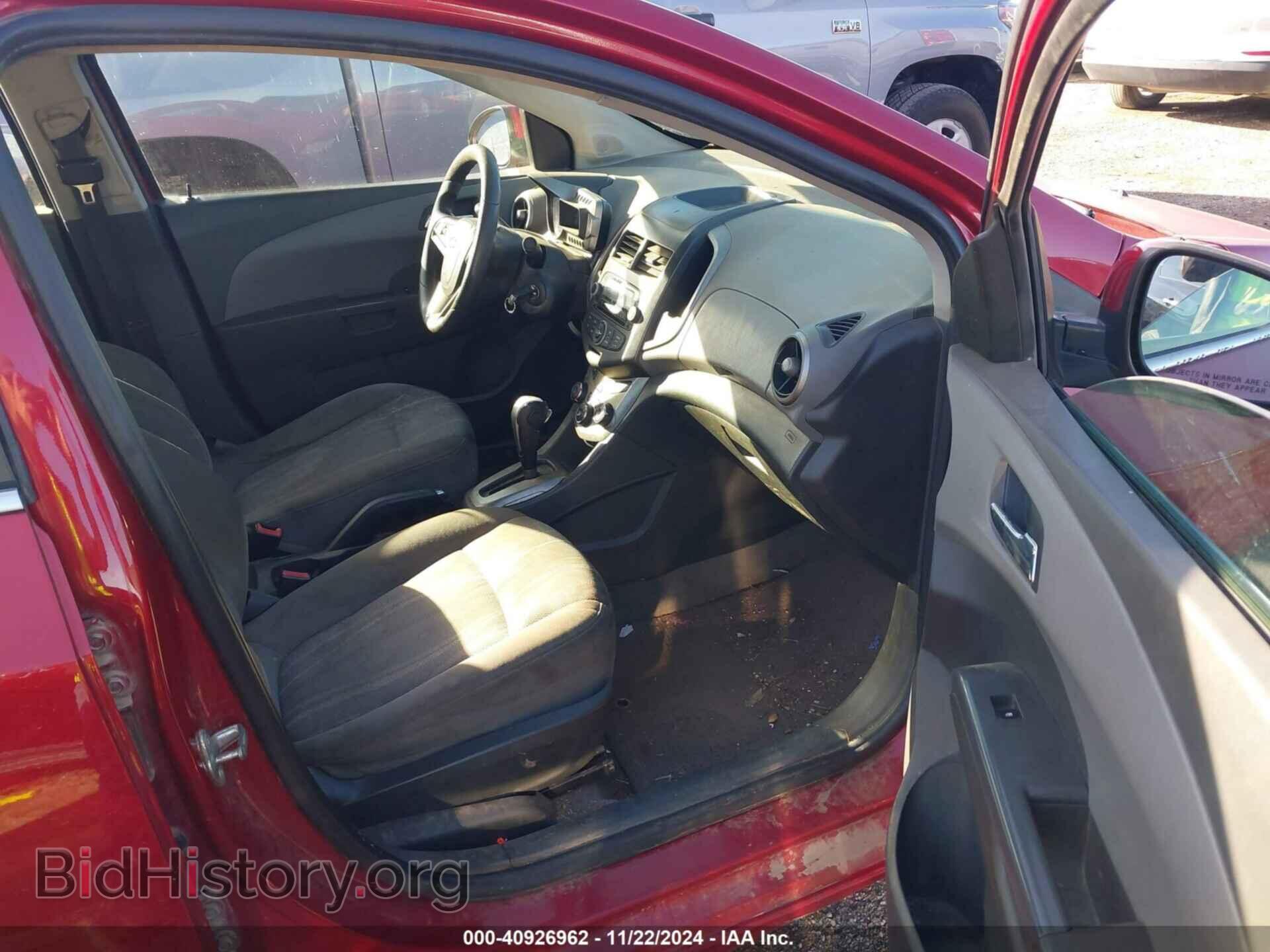 2013 CHEVROLET SONIC - VIN: 1G1JC5SH6D4209665 - Фото 5
