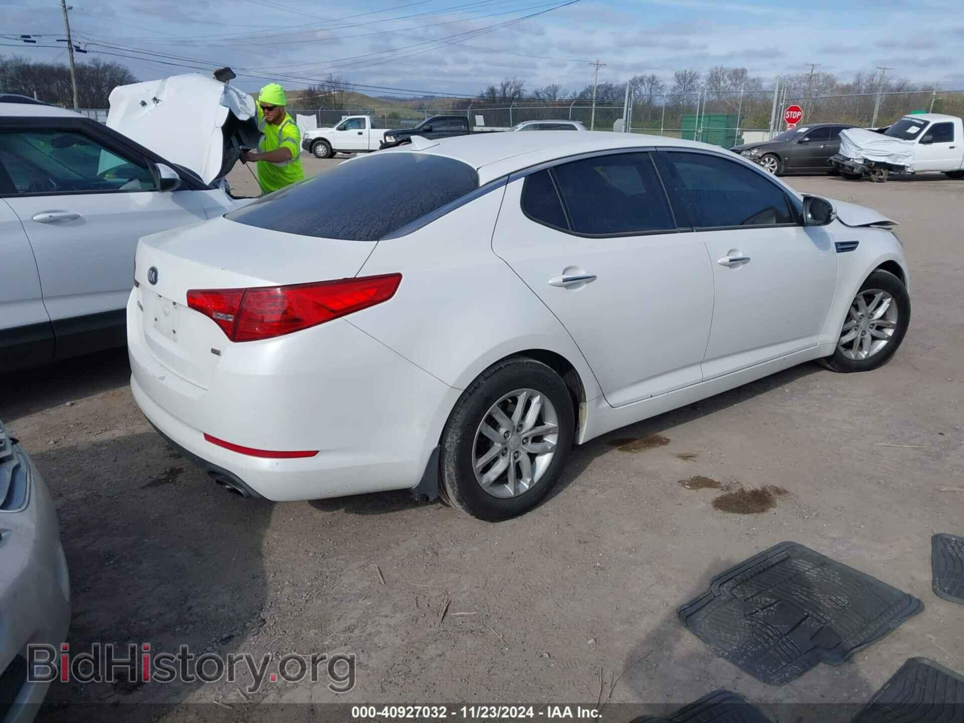 2013 KIA OPTIMA - VIN: KNAGM4A74D5392122 - Фото 4