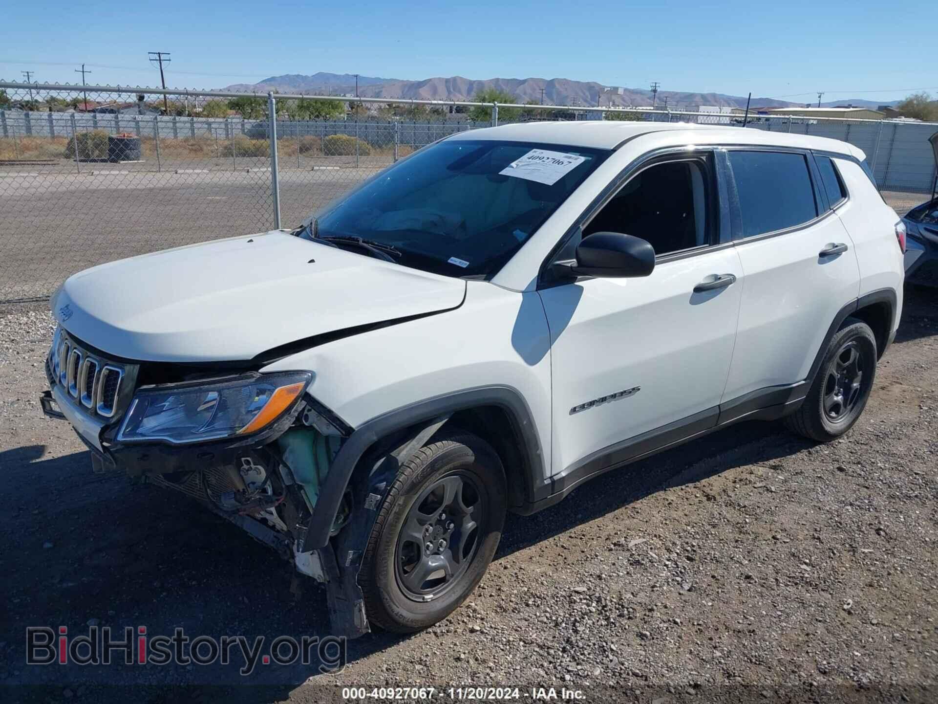 2020 JEEP COMPASS - VIN: 3C4NJCAB5LT125247 - Фото 2