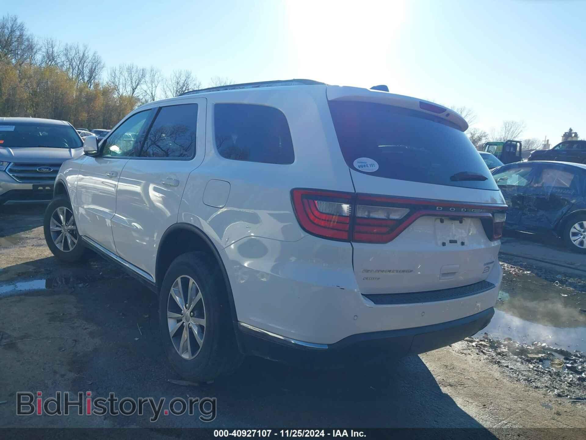 2016 DODGE DURANGO - VIN: 1C4RDJDG0GC455674 - Фото 3