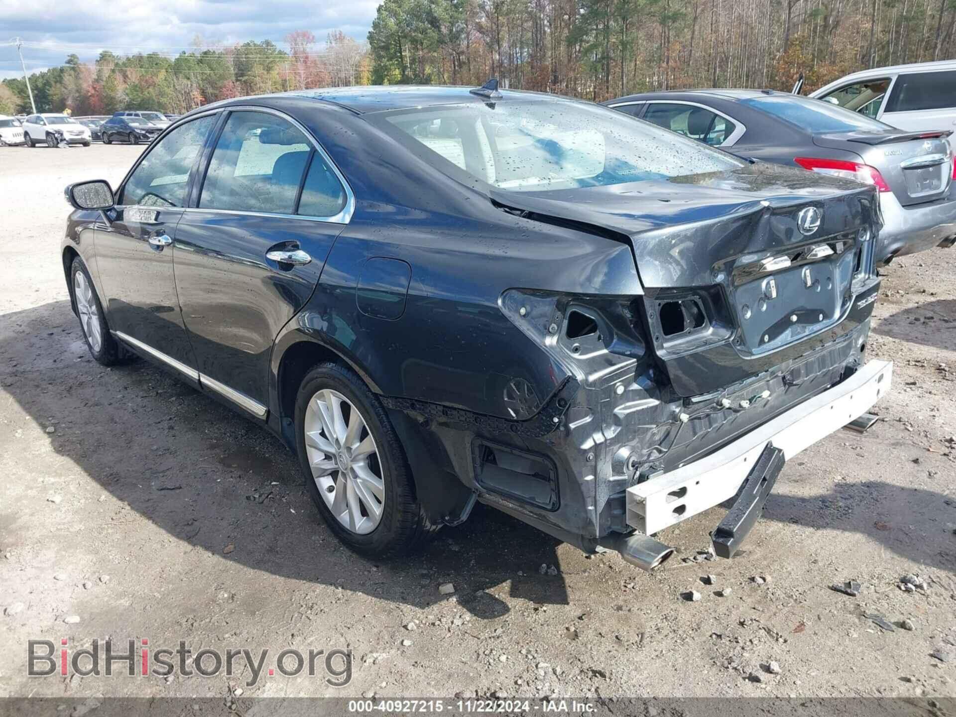 2011 LEXUS ES 350 - VIN: JTHBK1EG1B2429197 - Photo 3