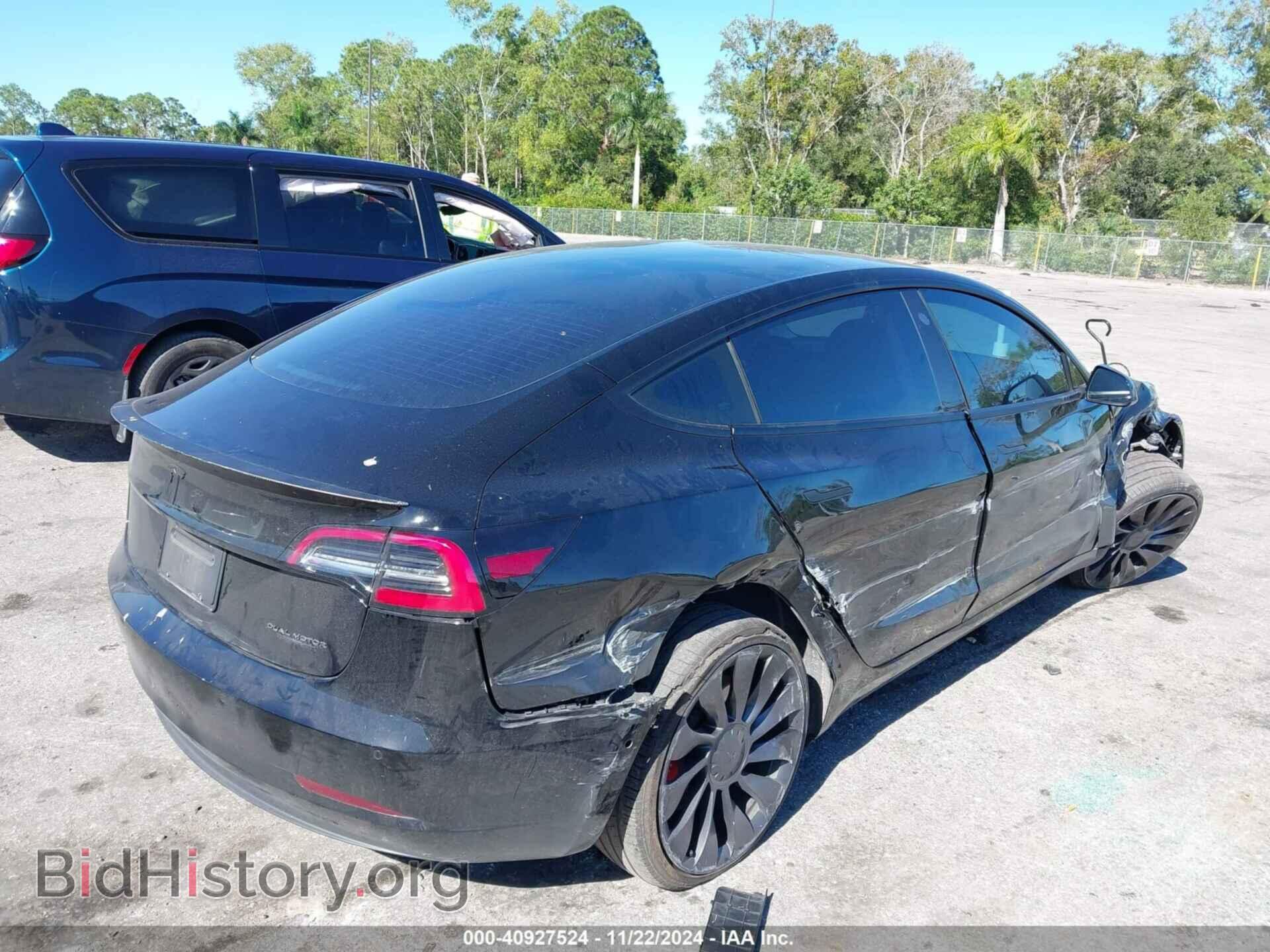 2022 TESLA MODEL 3 - VIN: 5YJ3E1EC9NF318439 - Фото 4