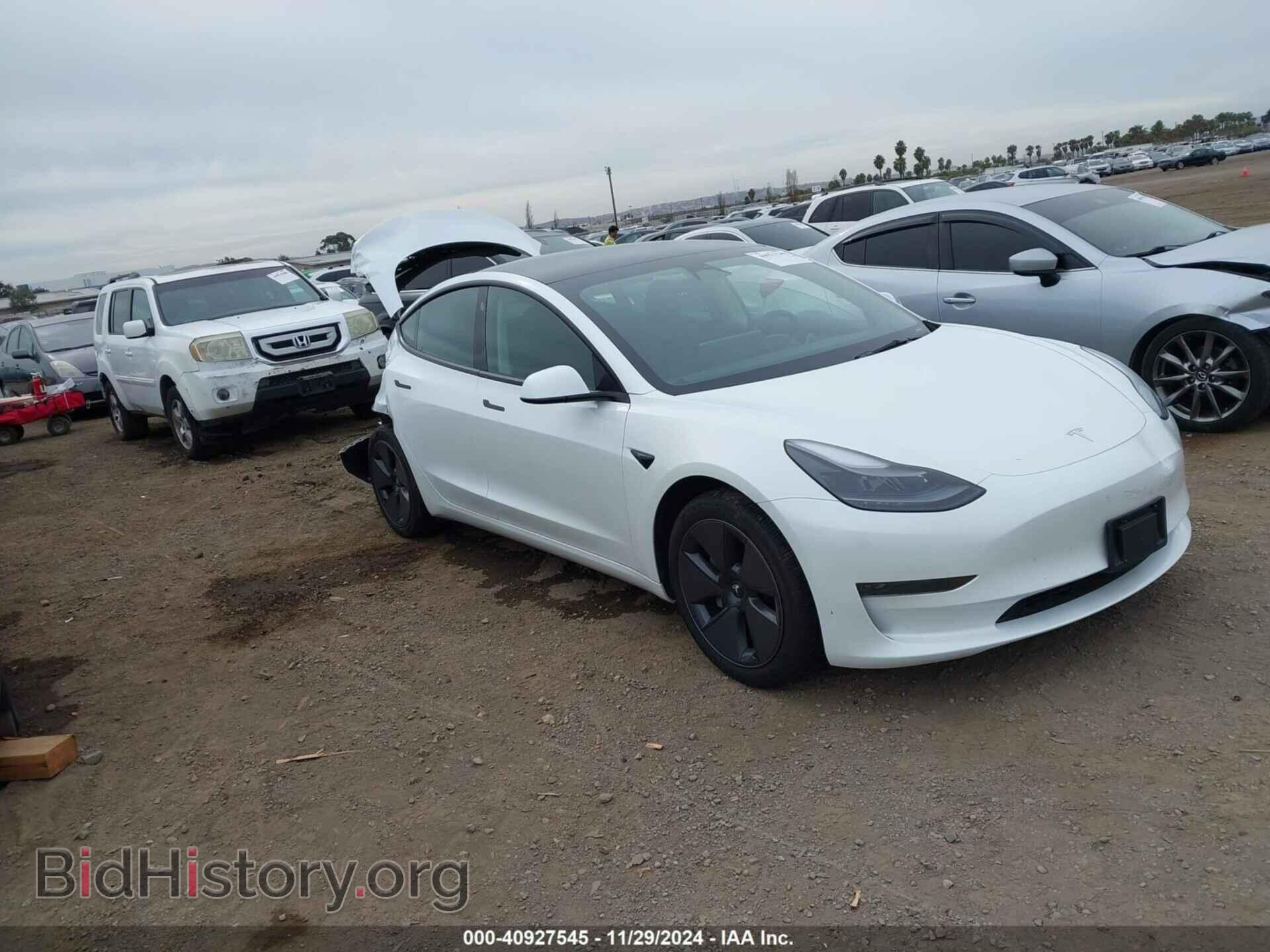 Photo 5YJ3E1EA5PF574689 - TESLA MODEL 3 2023