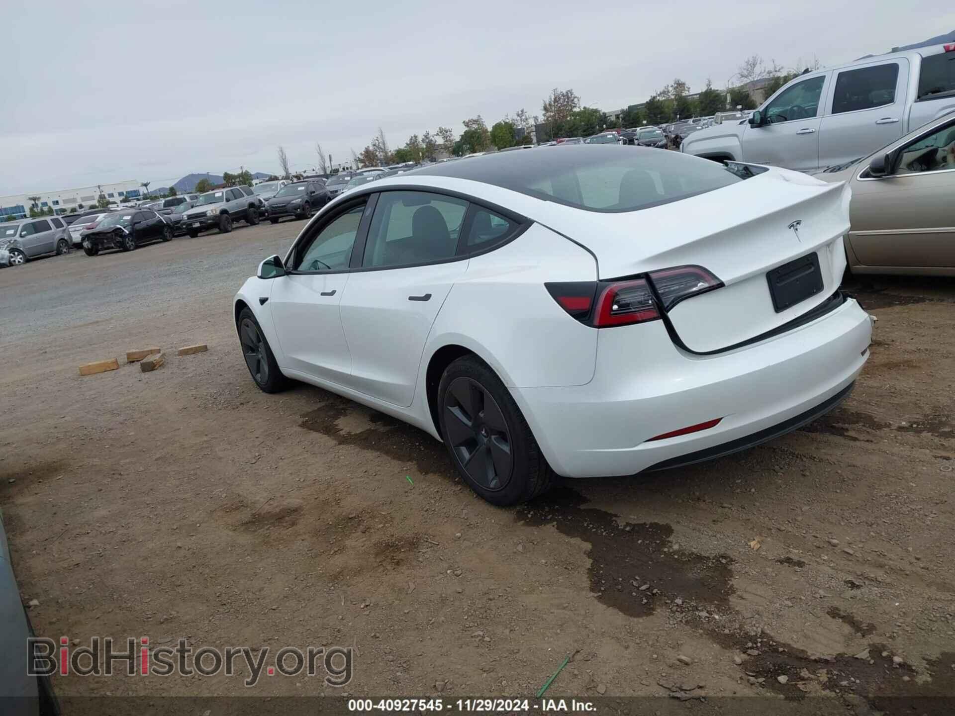 2023 TESLA MODEL 3 - VIN: 5YJ3E1EA5PF574689 - Фото 3