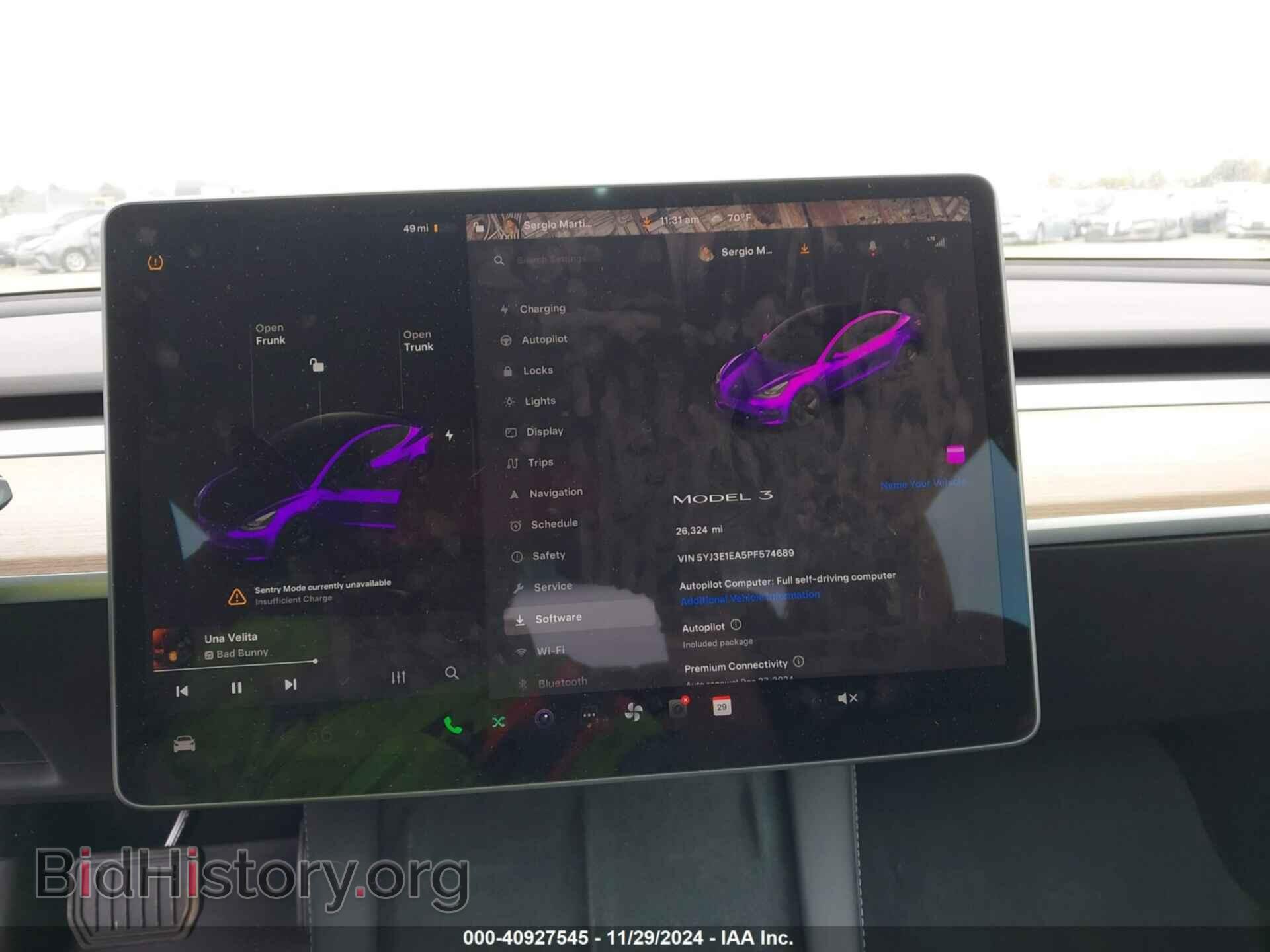2023 TESLA MODEL 3 - VIN: 5YJ3E1EA5PF574689 - Фото 7
