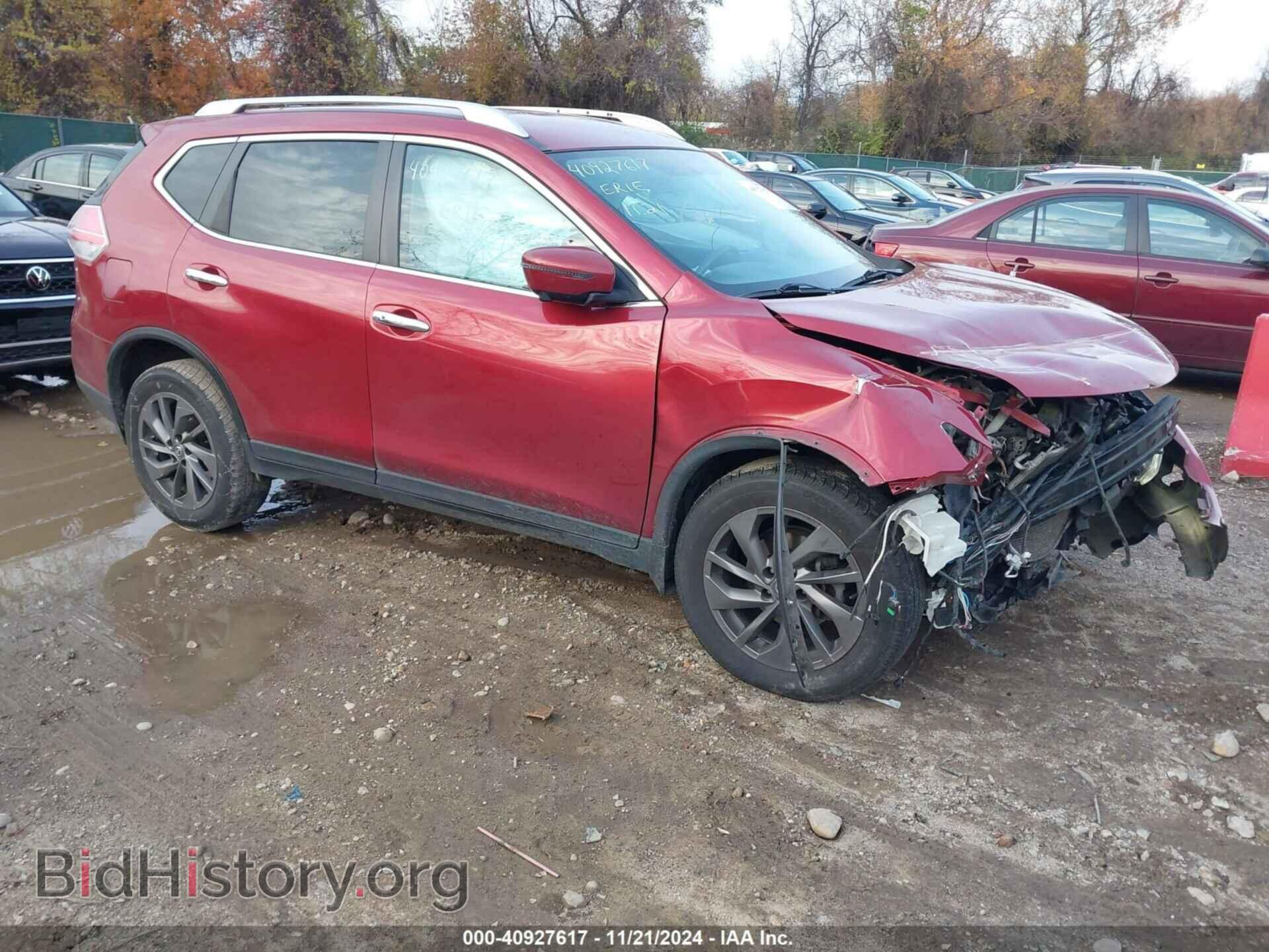 Фотография KNMAT2MV8GP728521 - NISSAN ROGUE 2016