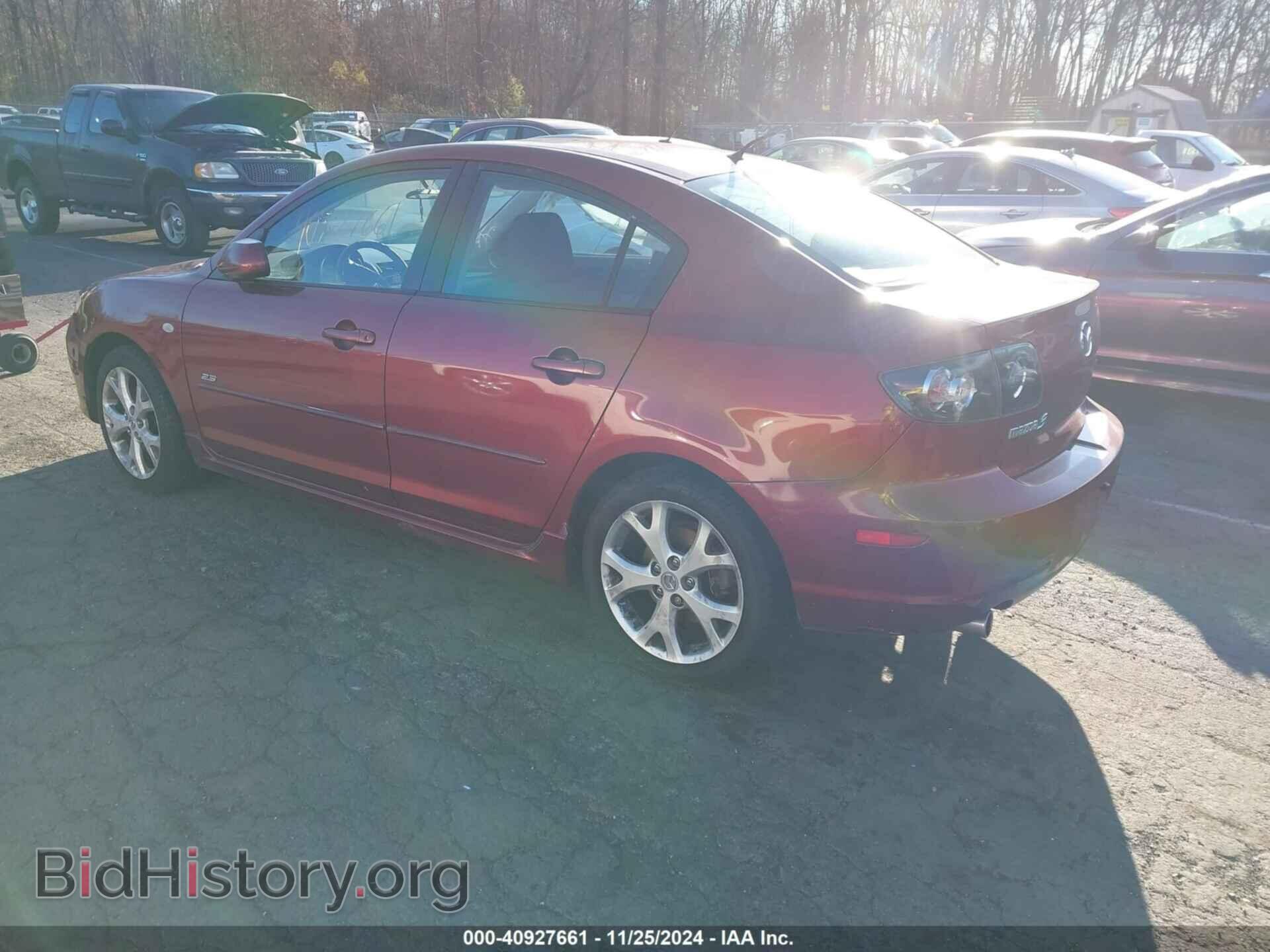 2008 MAZDA MAZDA3 - VIN: JM1BK324381186935 - Фото 3