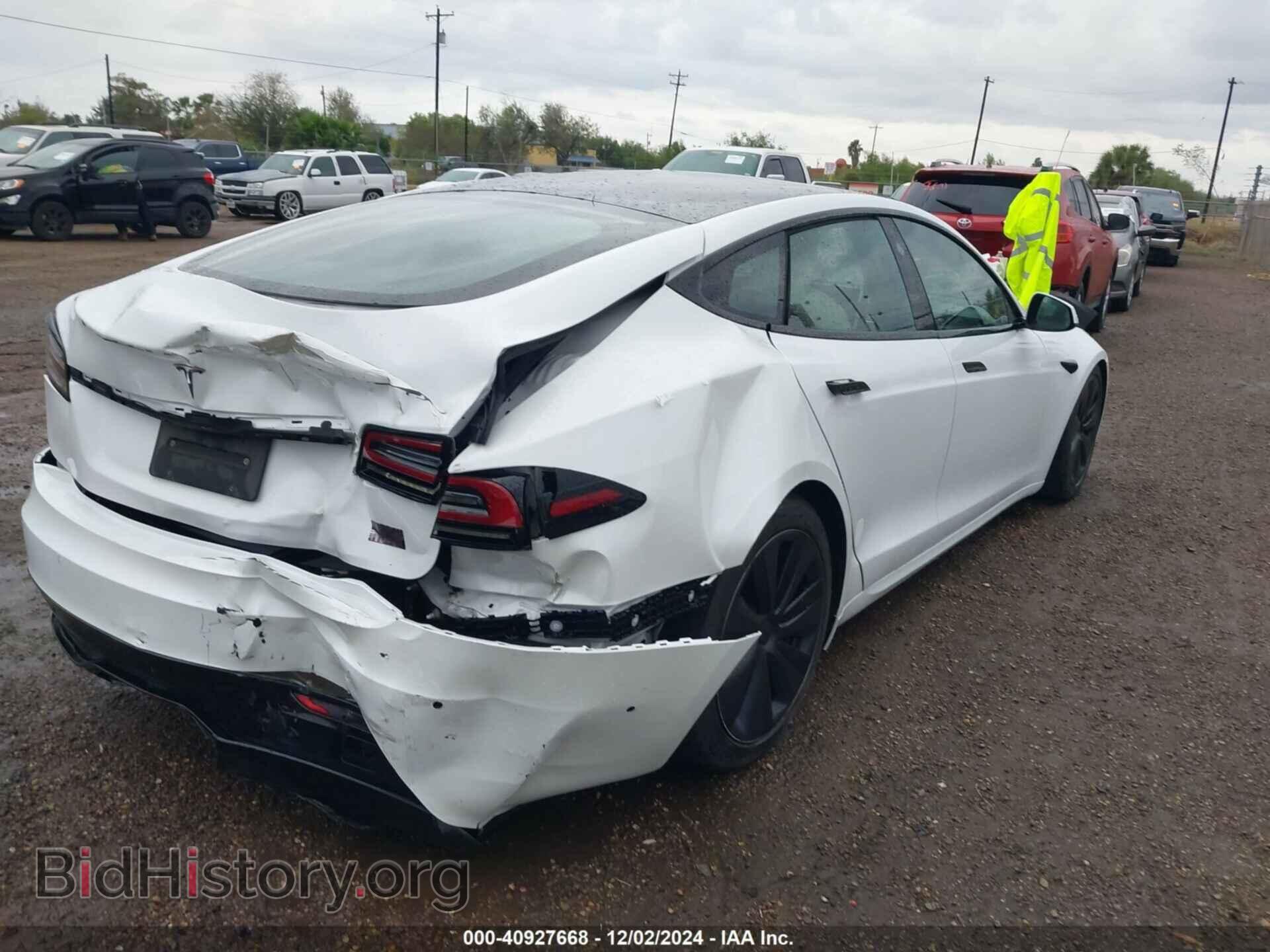 2022 TESLA MODEL S - VIN: 5YJSA1E64NF496812 - Фото 6