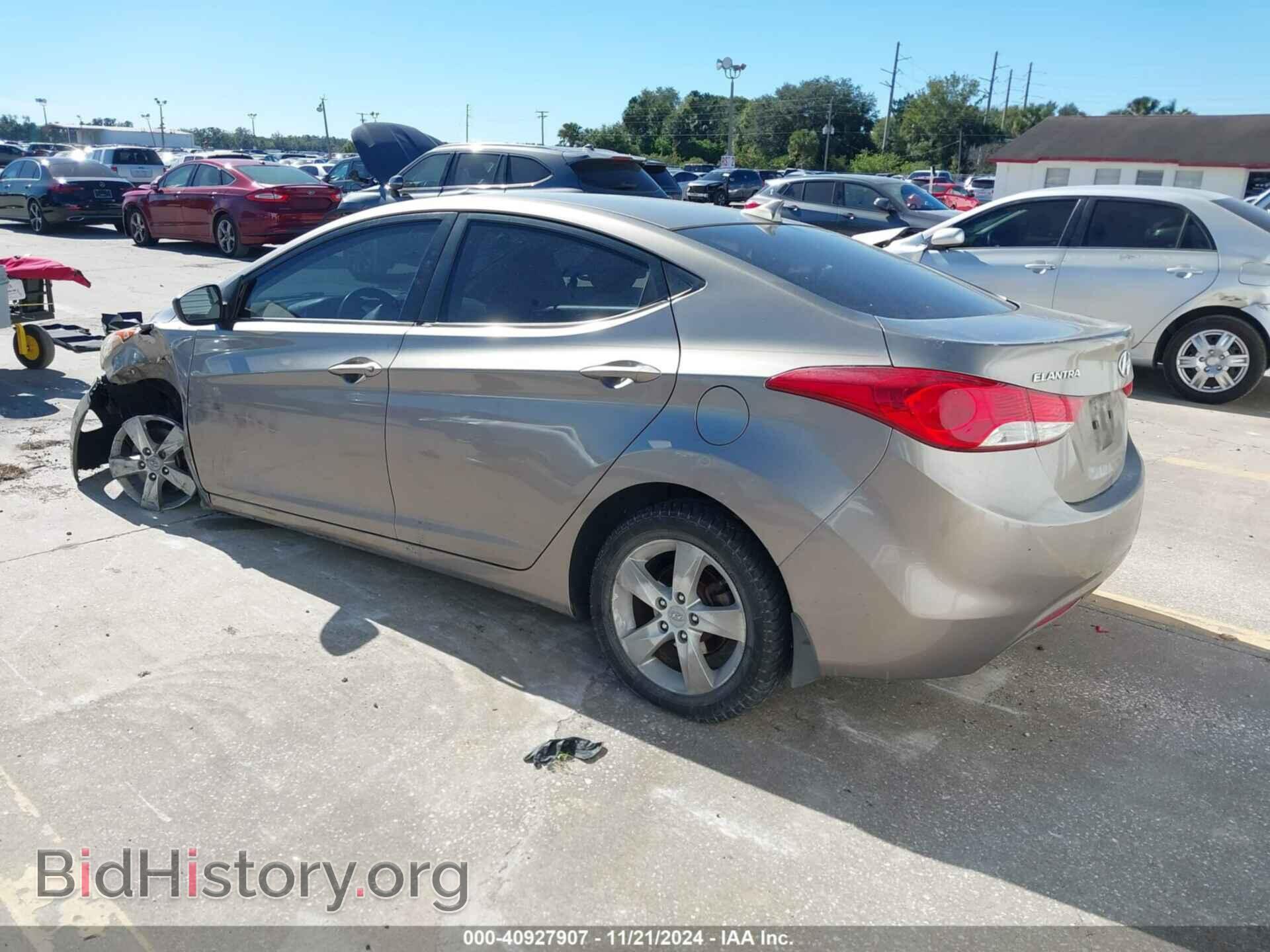 2012 HYUNDAI ELANTRA - VIN: 5NPDH4AE2CH087399 - Фото 3