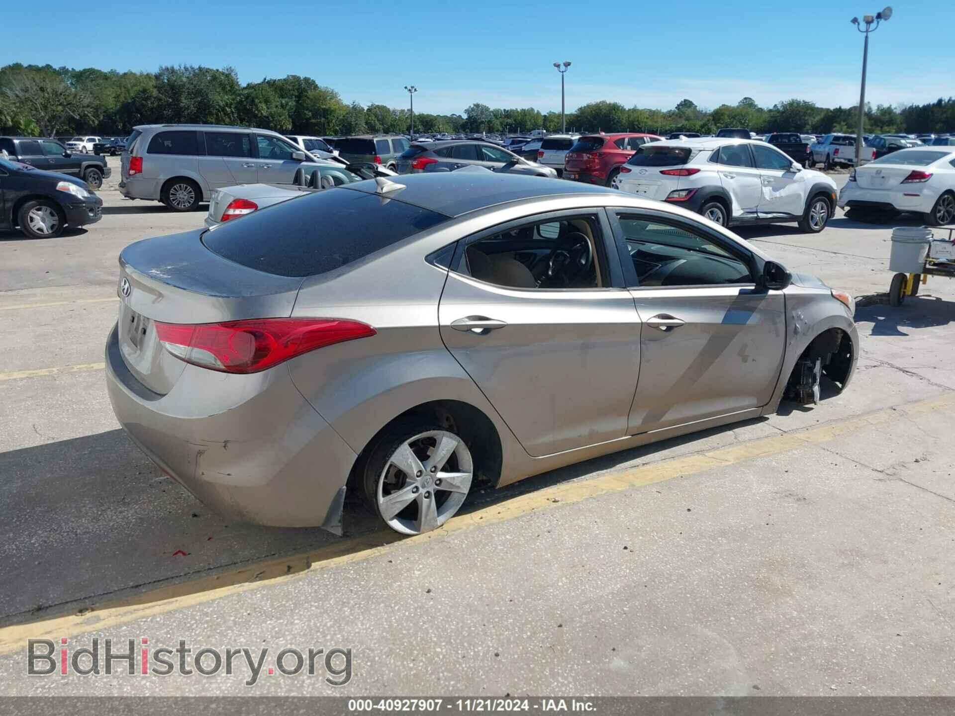 2012 HYUNDAI ELANTRA - VIN: 5NPDH4AE2CH087399 - Фото 4