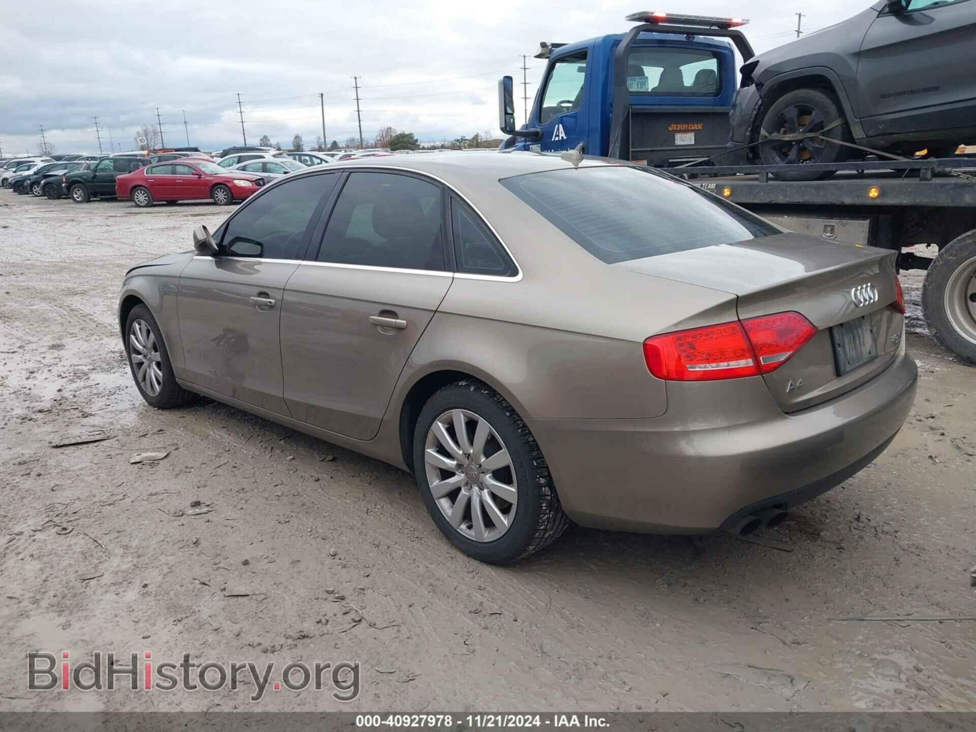 2010 AUDI A4 - VIN: WAUFFAFL8AA045969 - Фото 3