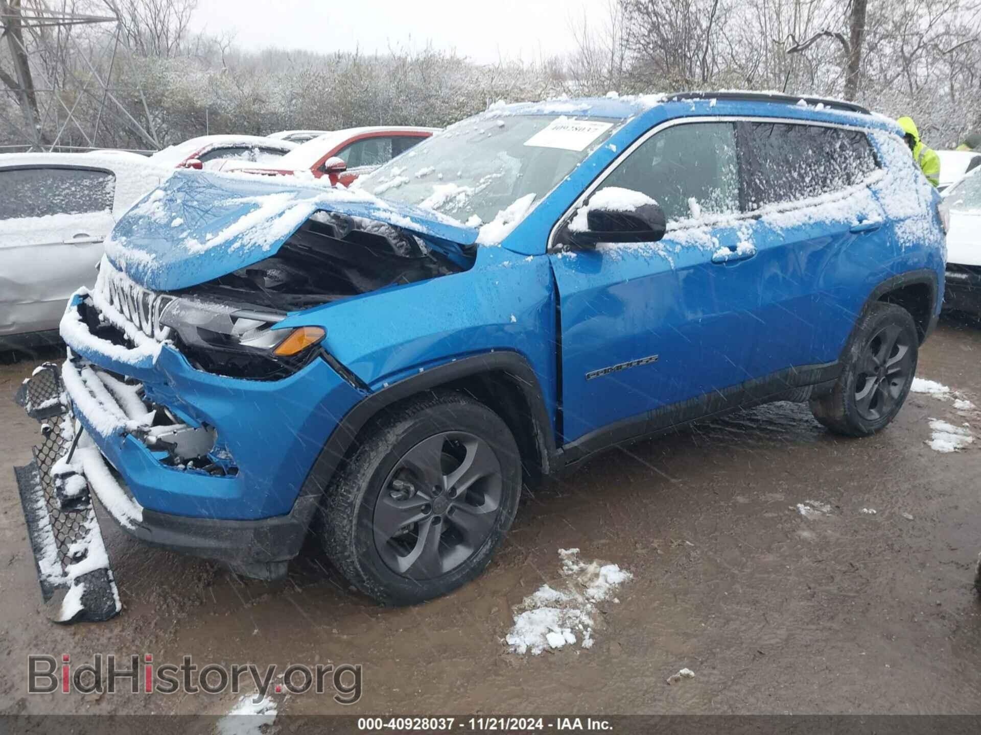 2022 JEEP COMPASS - VIN: 3C4NJDFB0NT128056 - Фото 2