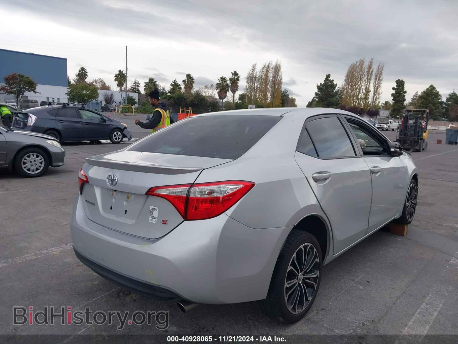2014 TOYOTA COROLLA - VIN: 2T1BURHE8EC068187 - Фото 4