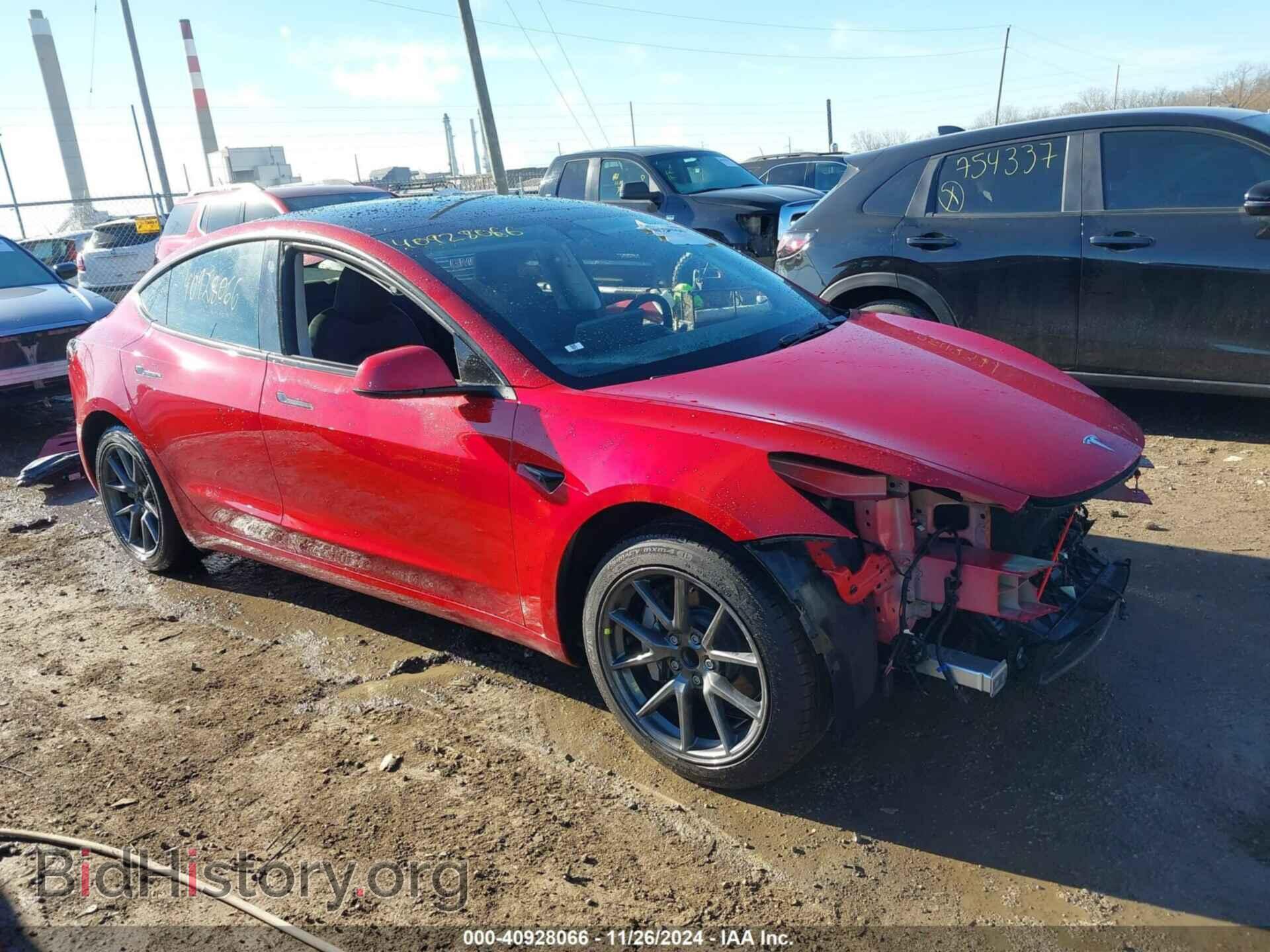 Photo 5YJ3E1EA9PF489533 - TESLA MODEL 3 2023