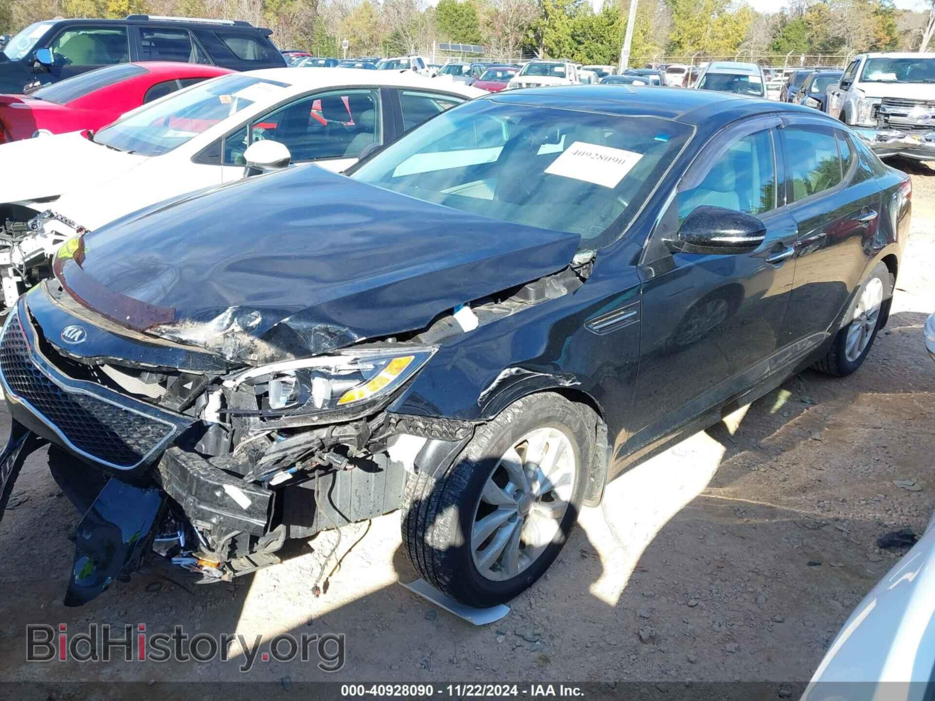 2015 KIA OPTIMA - VIN: 5XXGN4A75FG436367 - Фото 2