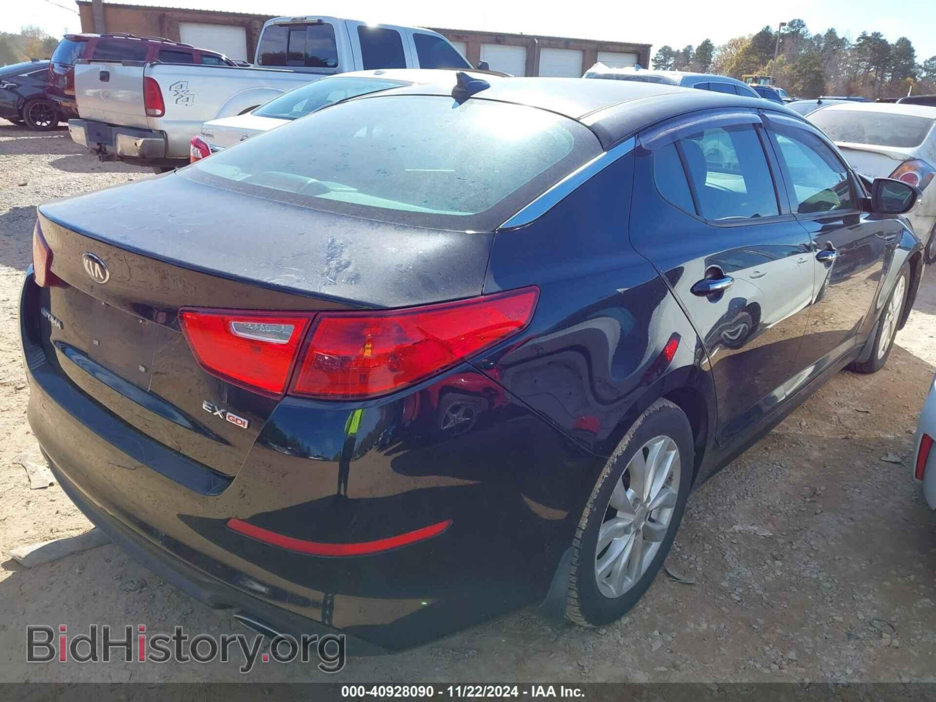 2015 KIA OPTIMA - VIN: 5XXGN4A75FG436367 - Фото 4