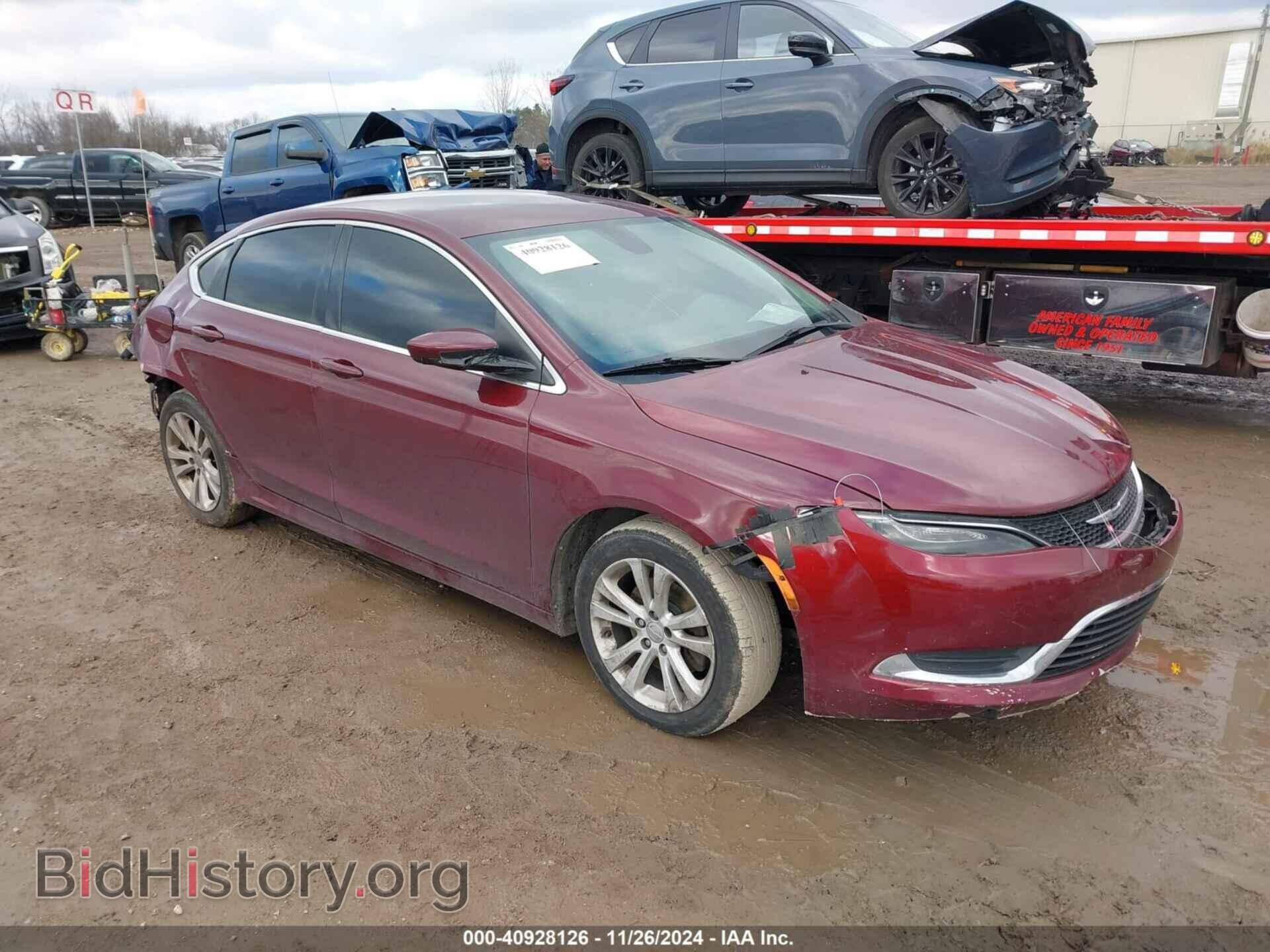Фотография 1C3CCCAB8FN631553 - CHRYSLER 200 2015