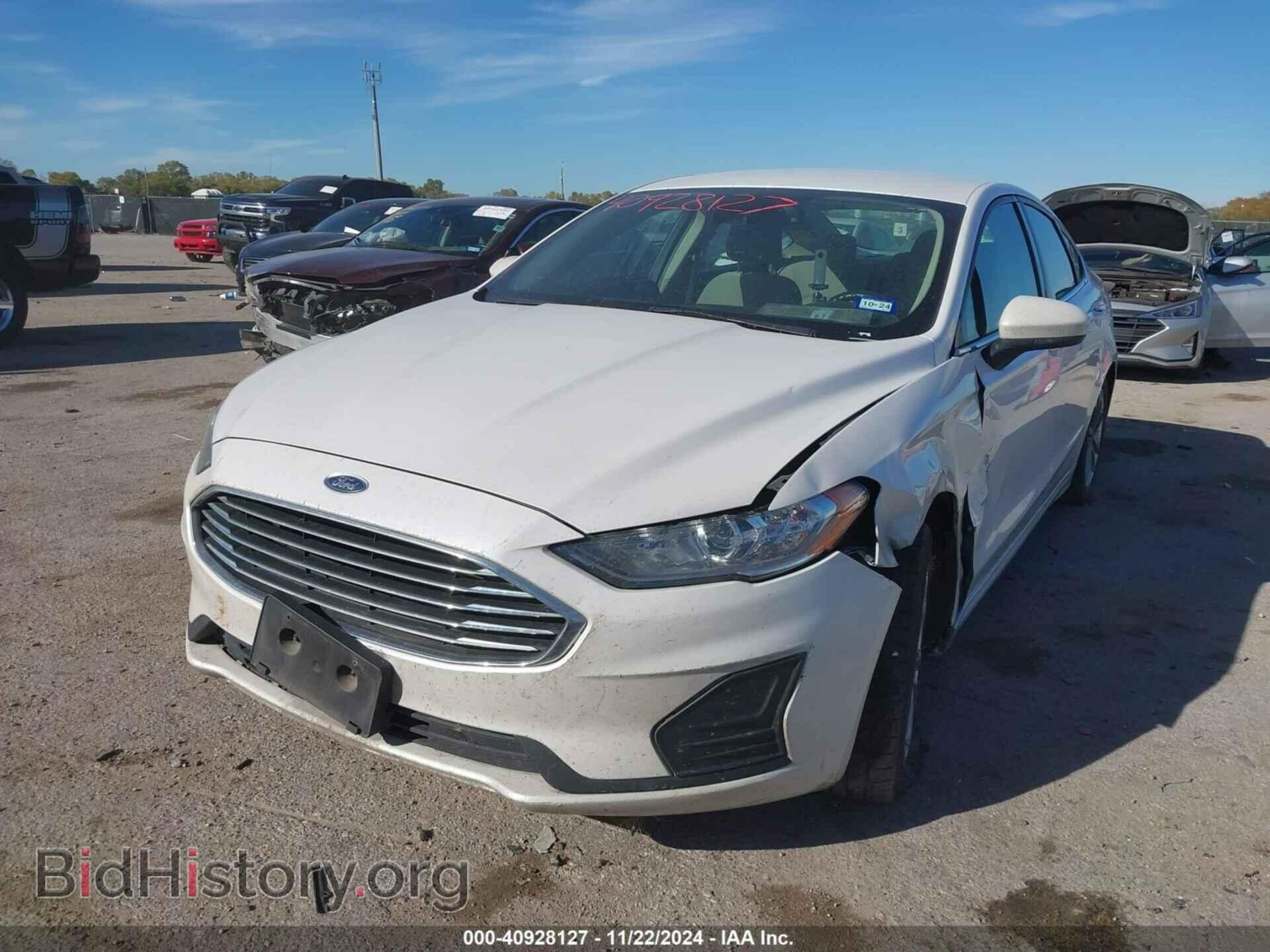 2019 FORD FUSION - VIN: 3FA6P0HD1KR215523 - Фото 2