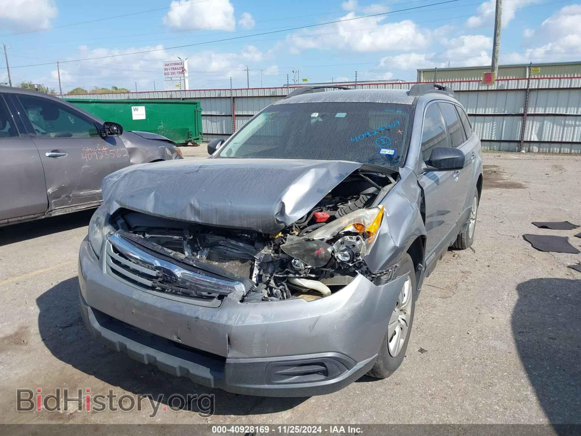 2011 SUBARU OUTBACK - VIN: 4S4BRCAC6B3417323 - Фото 2