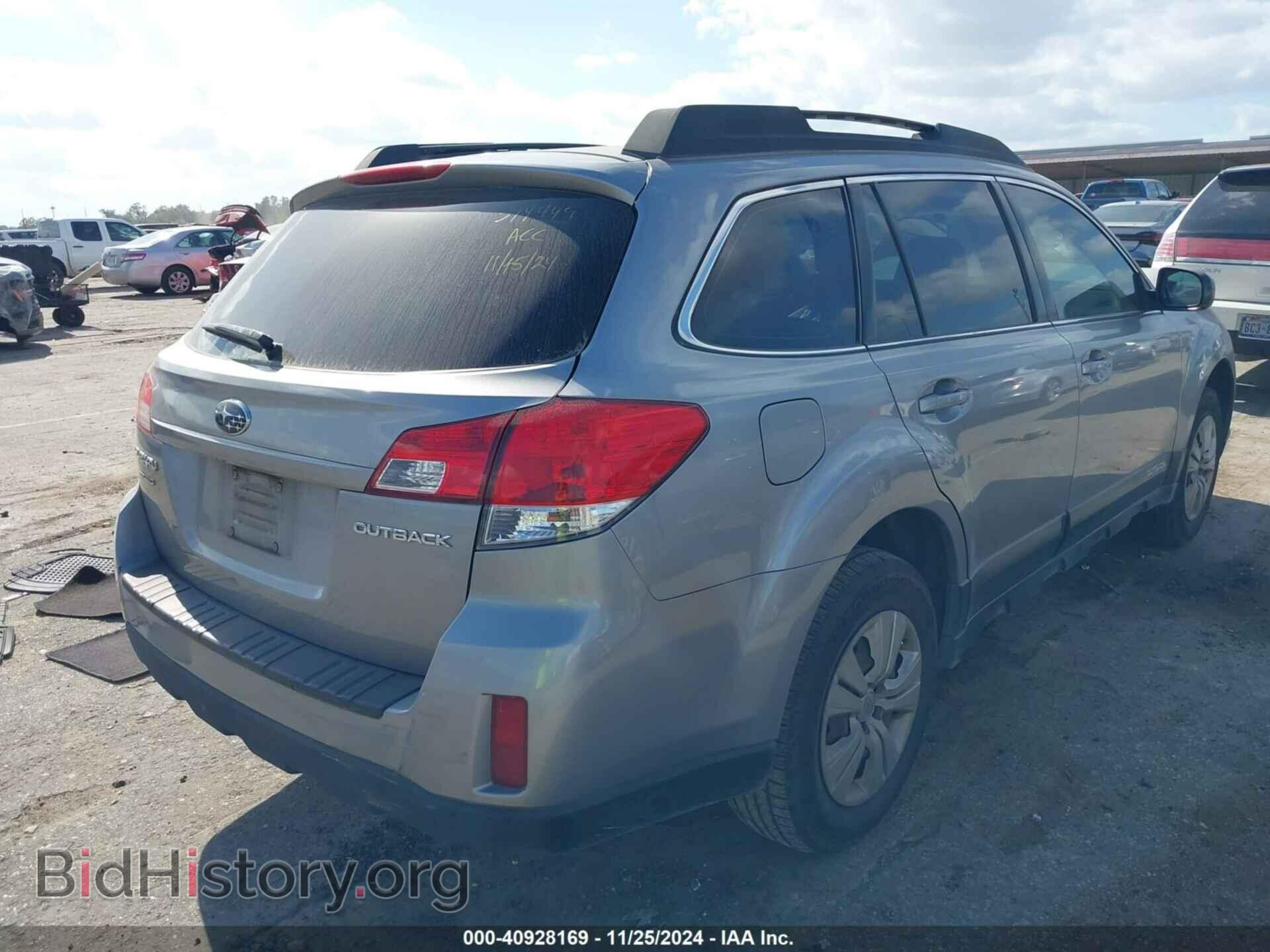 2011 SUBARU OUTBACK - VIN: 4S4BRCAC6B3417323 - Фото 4