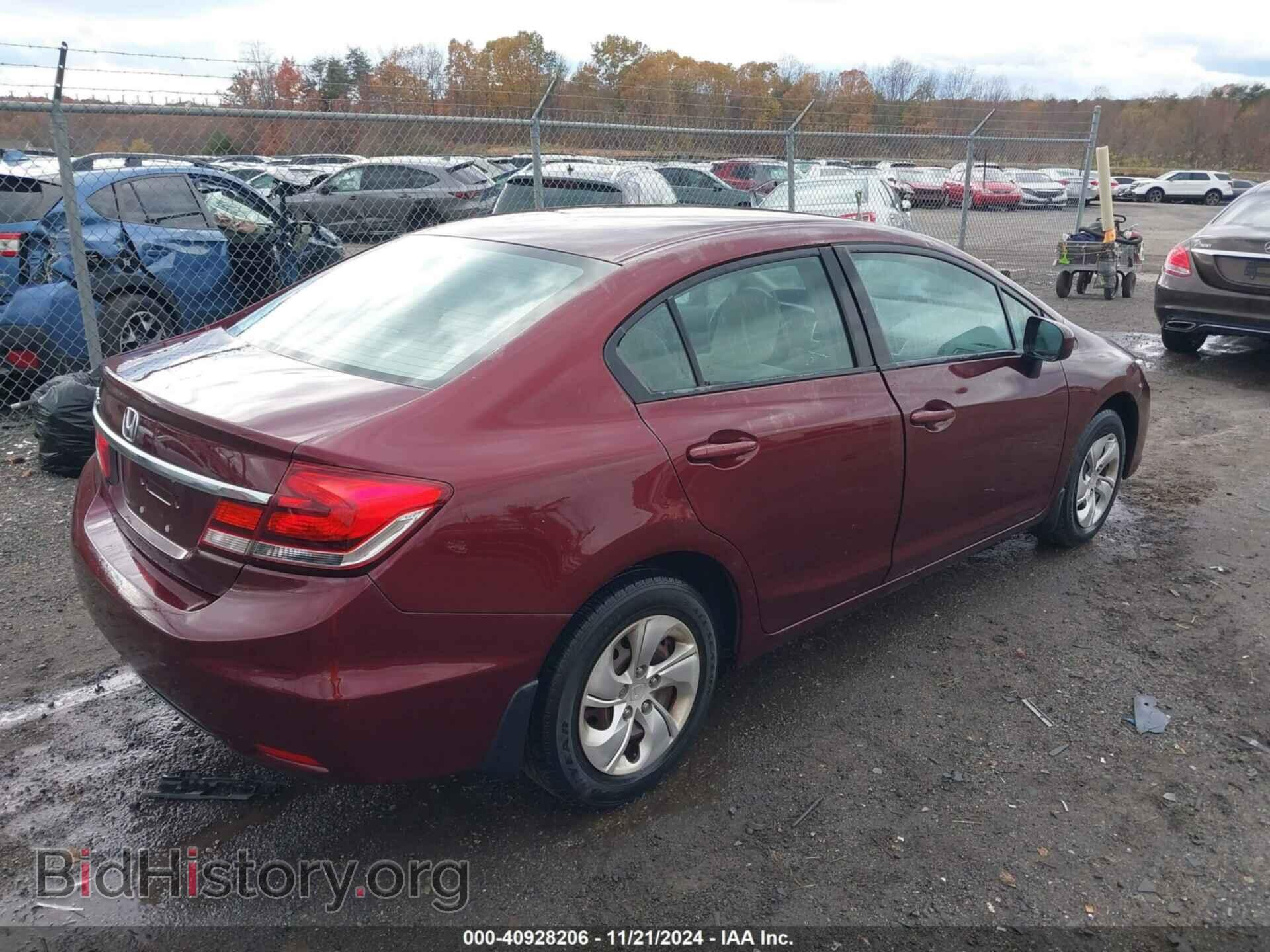 2015 HONDA CIVIC - VIN: 19XFB2F57FE009510 - Фото 4
