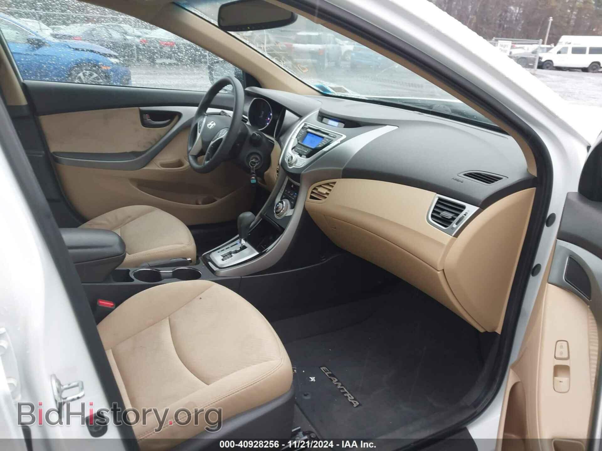 2012 HYUNDAI ELANTRA - VIN: 5NPDH4AE0CH131920 - Фото 5