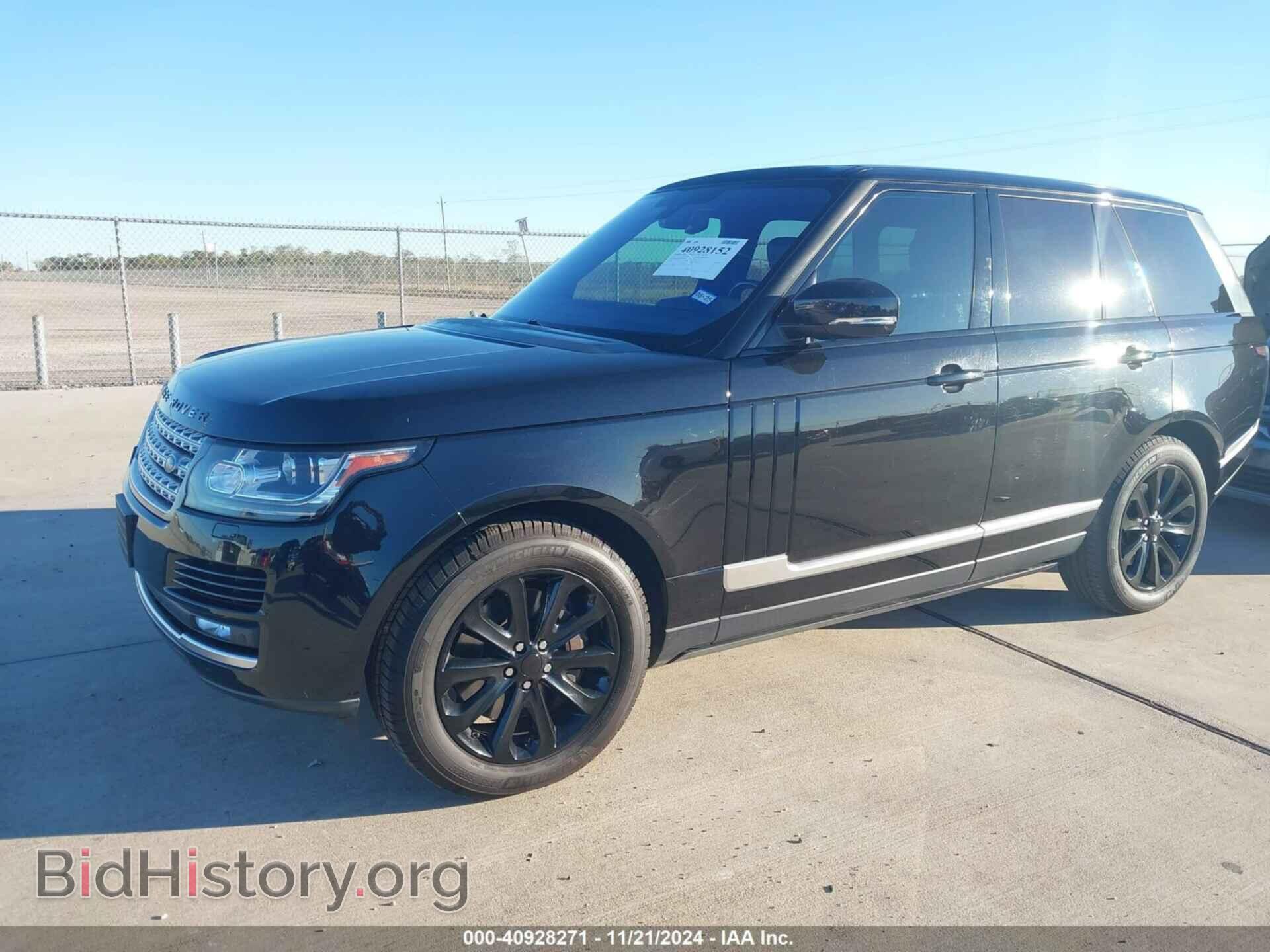 2016 LAND ROVER RANGE ROVER - VIN: SALGS2PF0GA296276 - Фото 2
