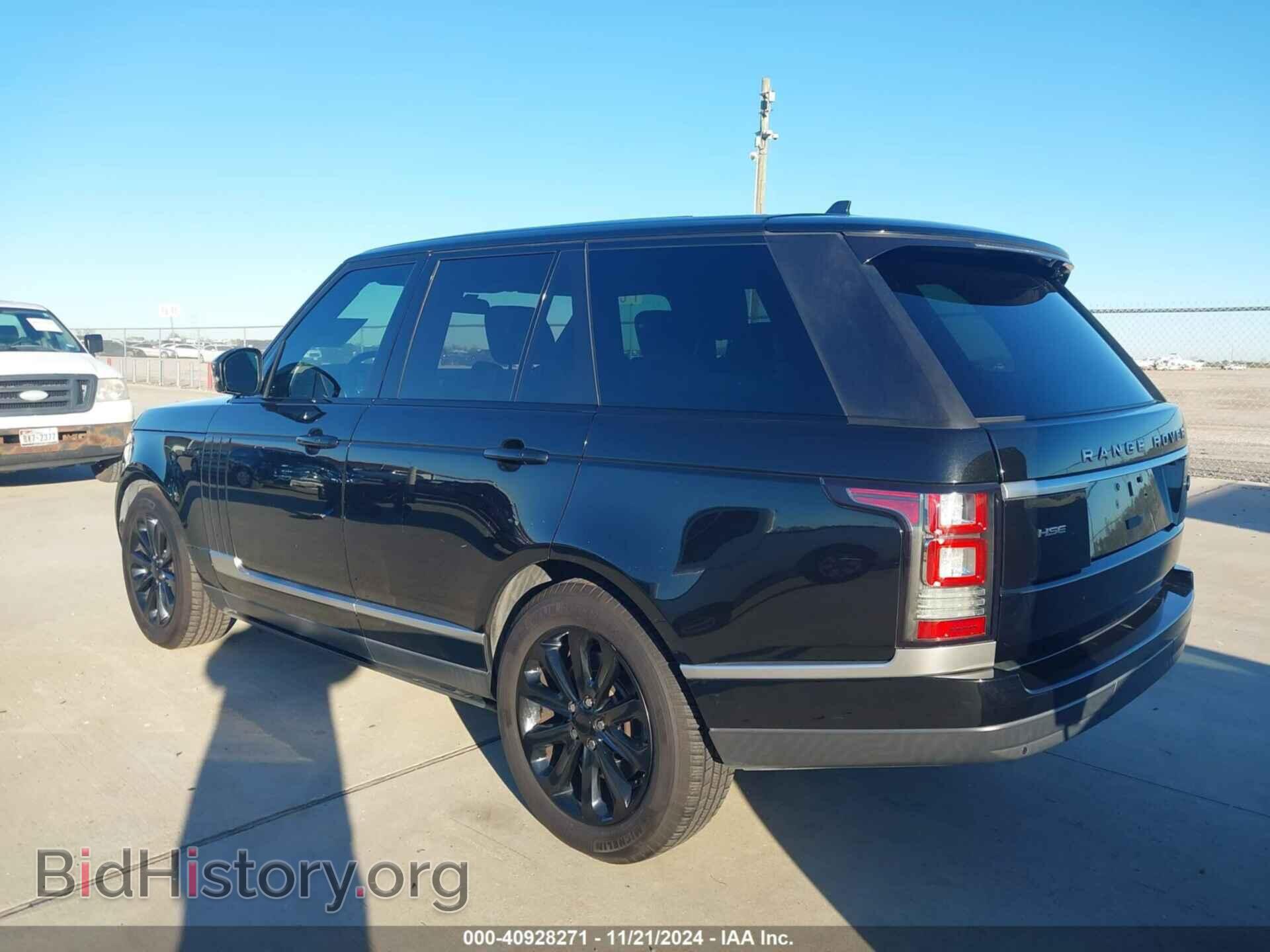 2016 LAND ROVER RANGE ROVER - VIN: SALGS2PF0GA296276 - Фото 3