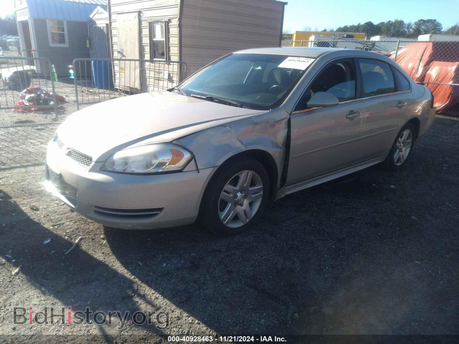 2012 CHEVROLET IMPALA - VIN: 2G1WG5E38C1326586 - Фото 2