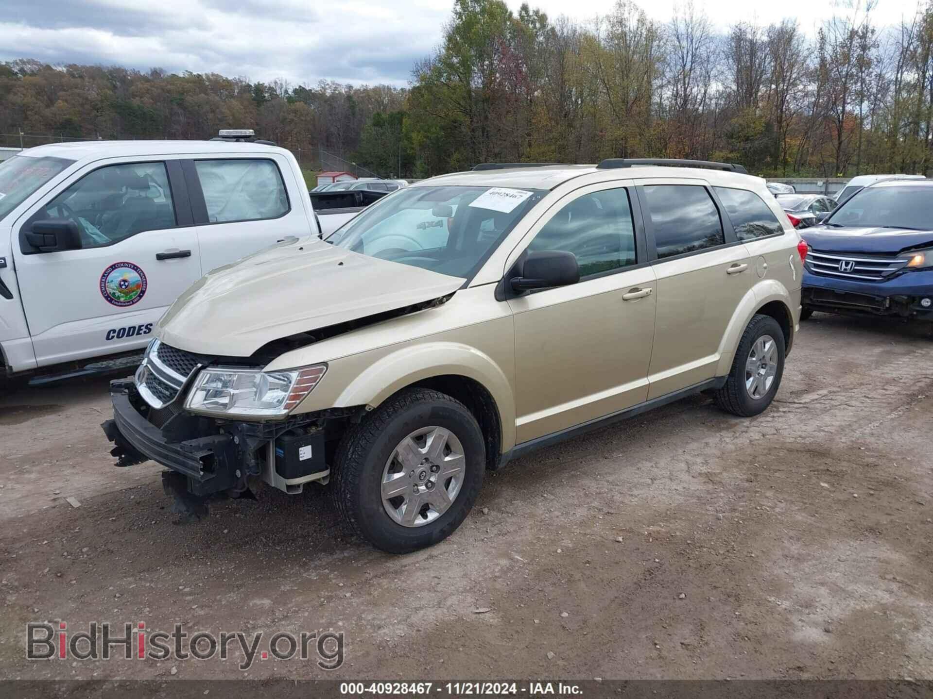 2011 DODGE JOURNEY - VIN: 3D4PG4FB9BT562045 - Фото 2