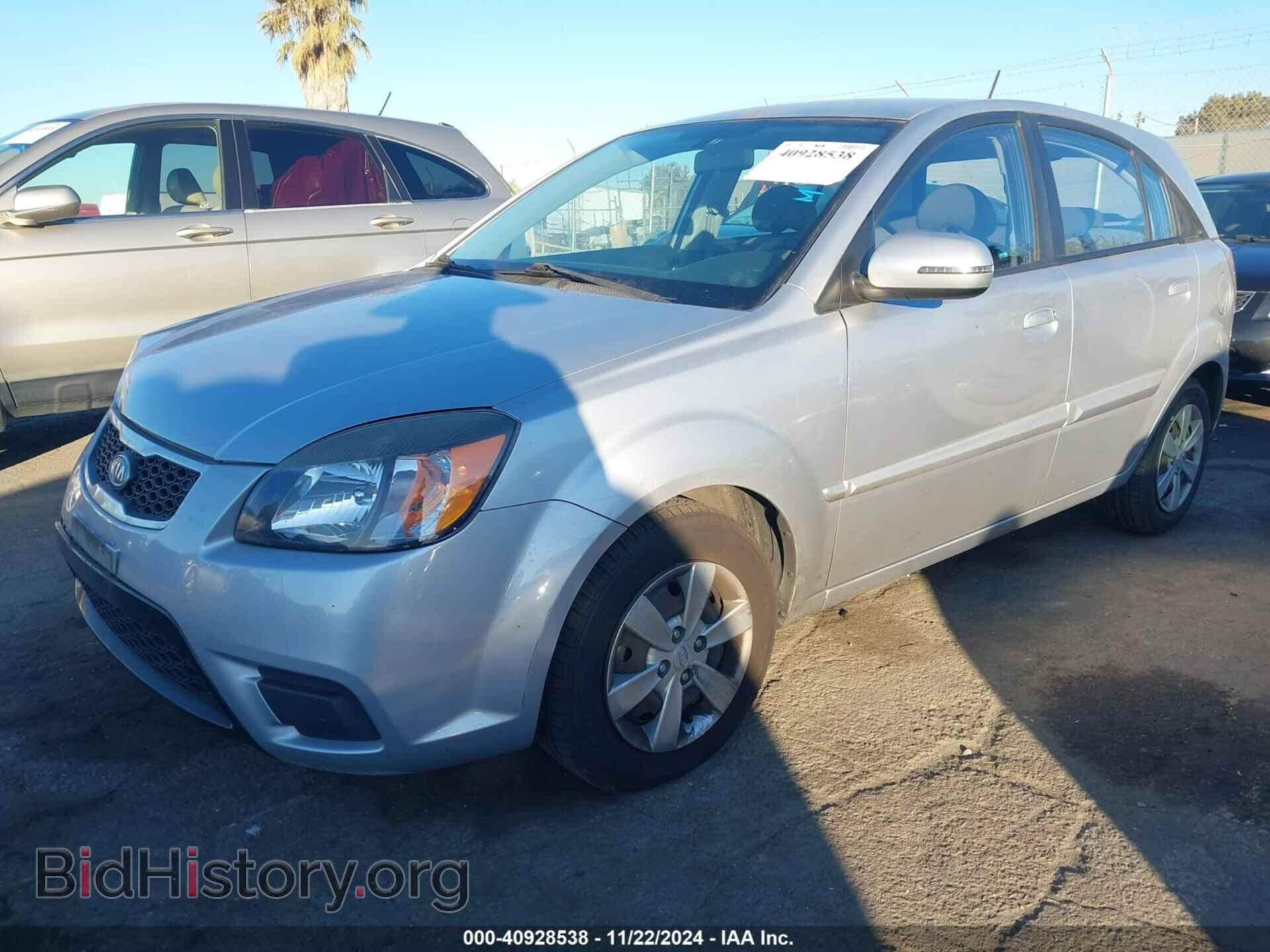 2010 KIA RIO5 - VIN: KNADH5A37A6652626 - Фото 2
