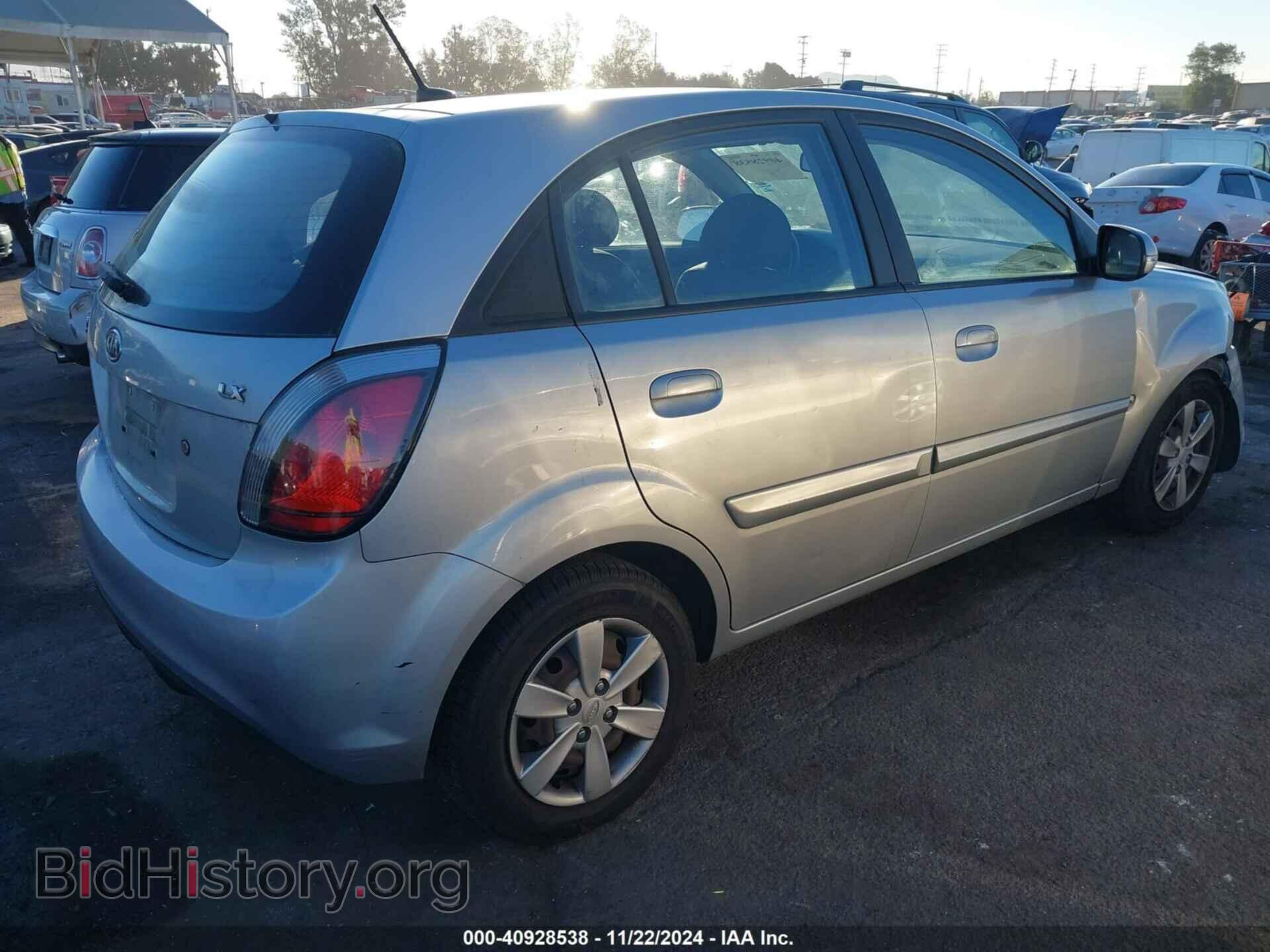 2010 KIA RIO5 - VIN: KNADH5A37A6652626 - Фото 4