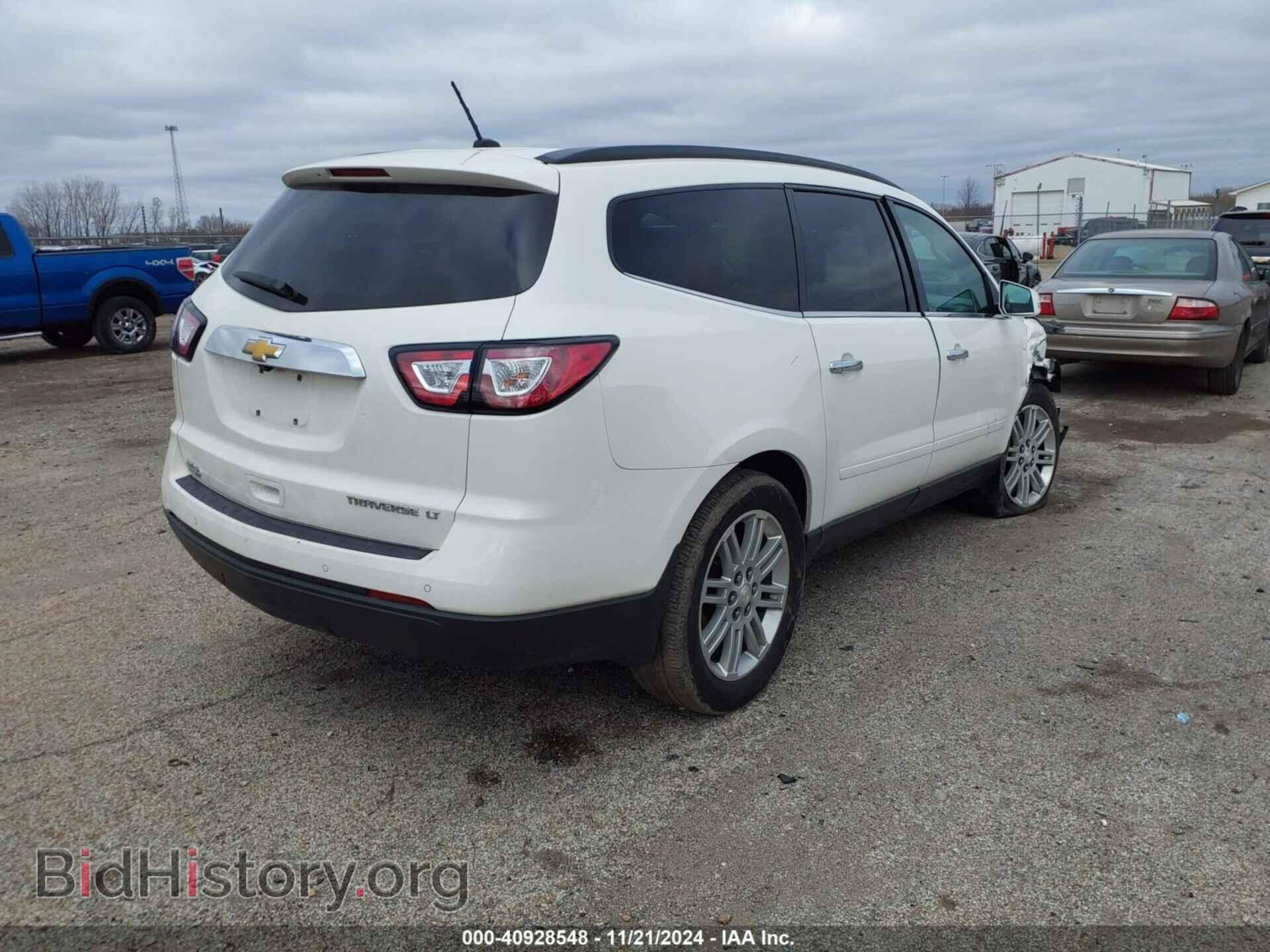 2014 CHEVROLET TRAVERSE - VIN: 1GNKRGKD1EJ361396 - Фото 4