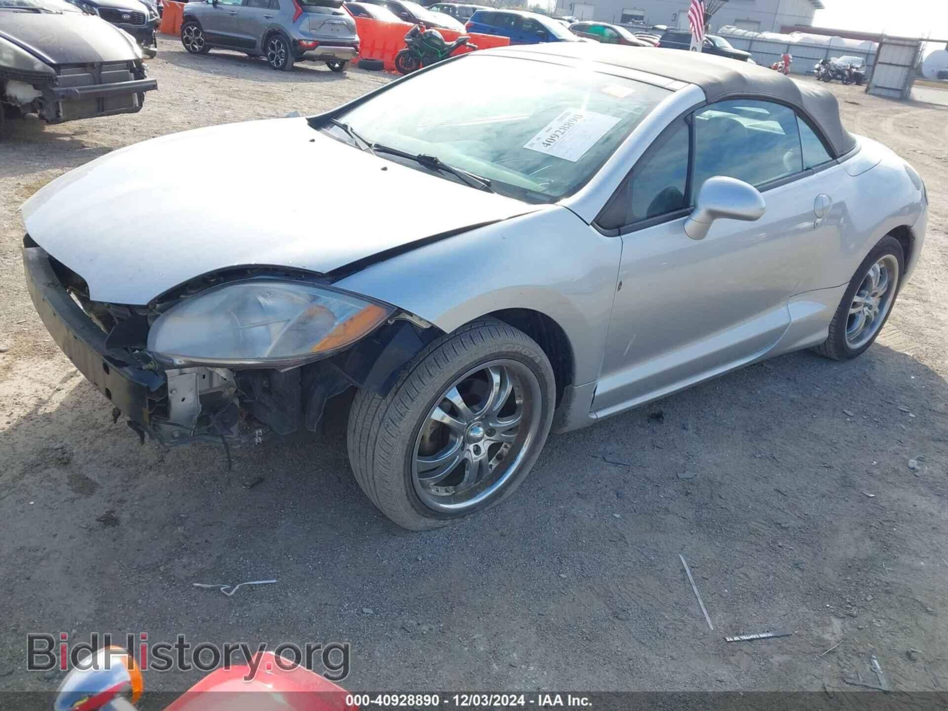 2007 MITSUBISHI ECLIPSE SPYDER - VIN: 4A3AL35T37E010516 - Фото 2