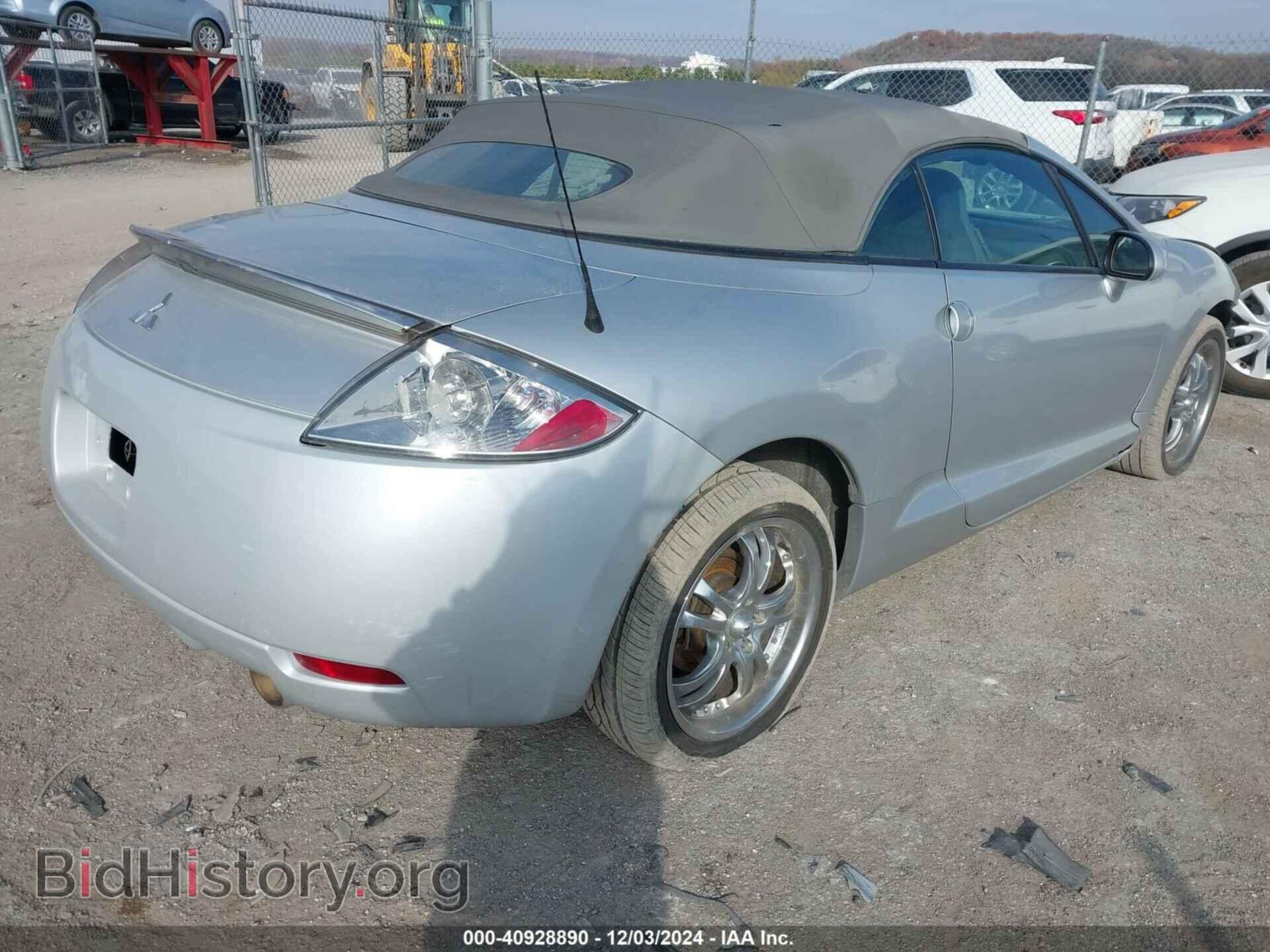 2007 MITSUBISHI ECLIPSE SPYDER - VIN: 4A3AL35T37E010516 - Фото 4