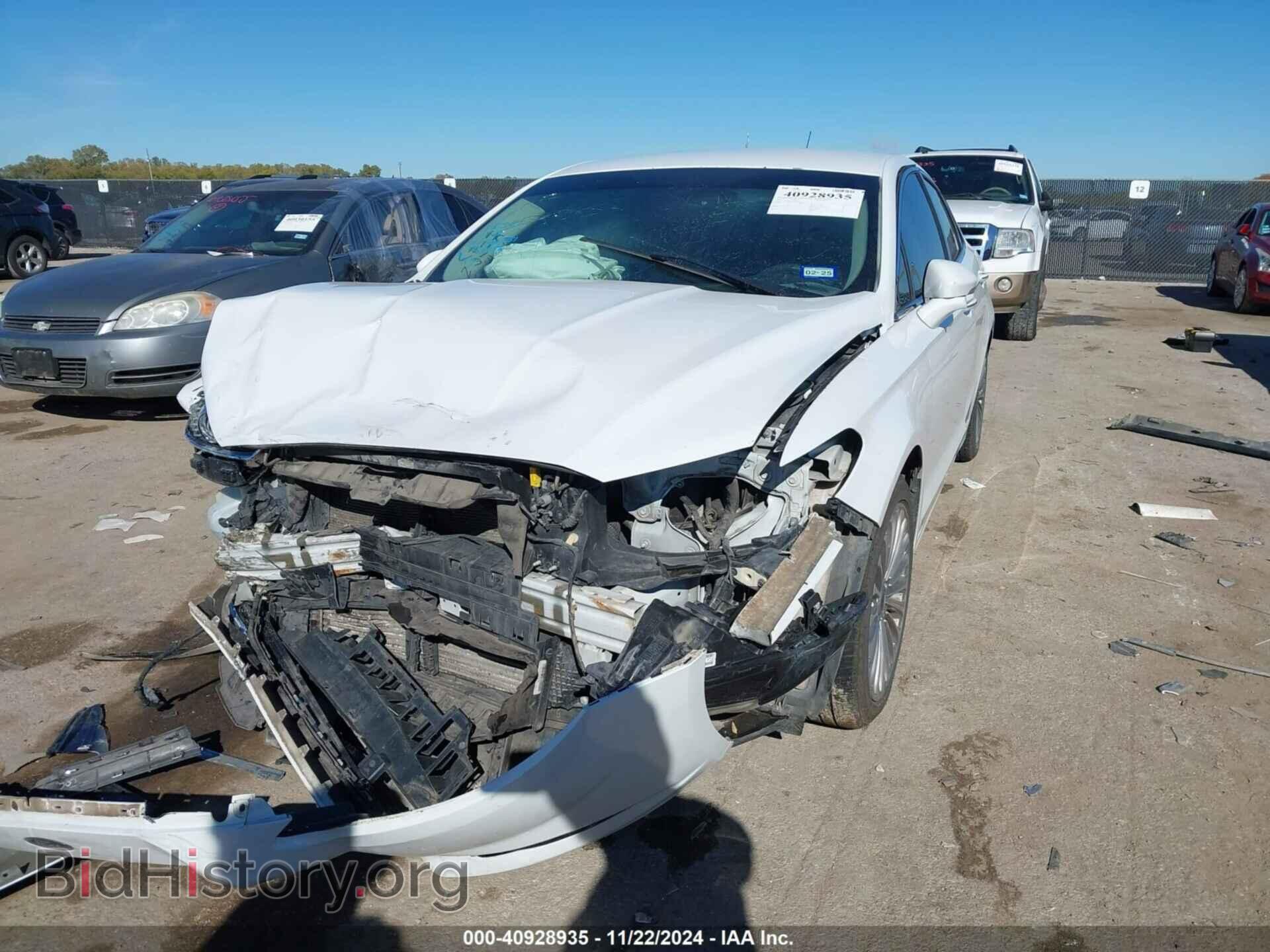 2014 FORD FUSION - VIN: 3FA6P0K97ER293281 - Фото 2