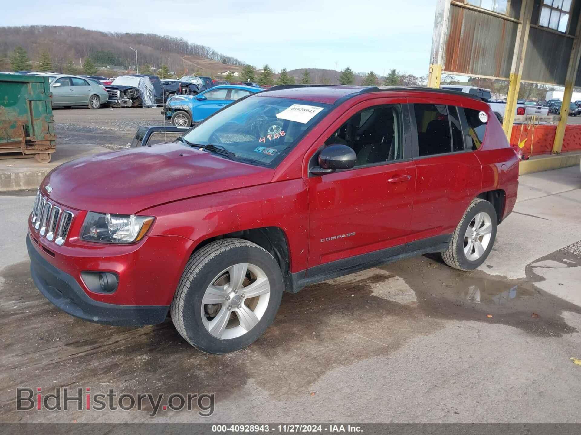 2014 JEEP COMPASS - VIN: 1C4NJDBB1ED644728 - Фото 2