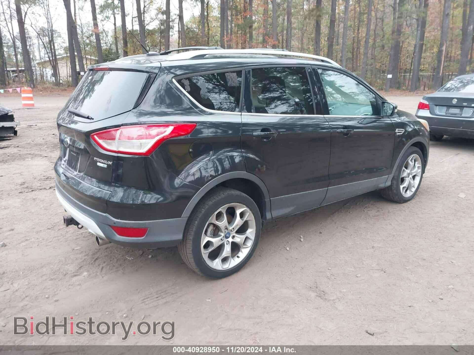 2013 FORD ESCAPE - VIN: 1FMCU9J98DUA07274 - Фото 4