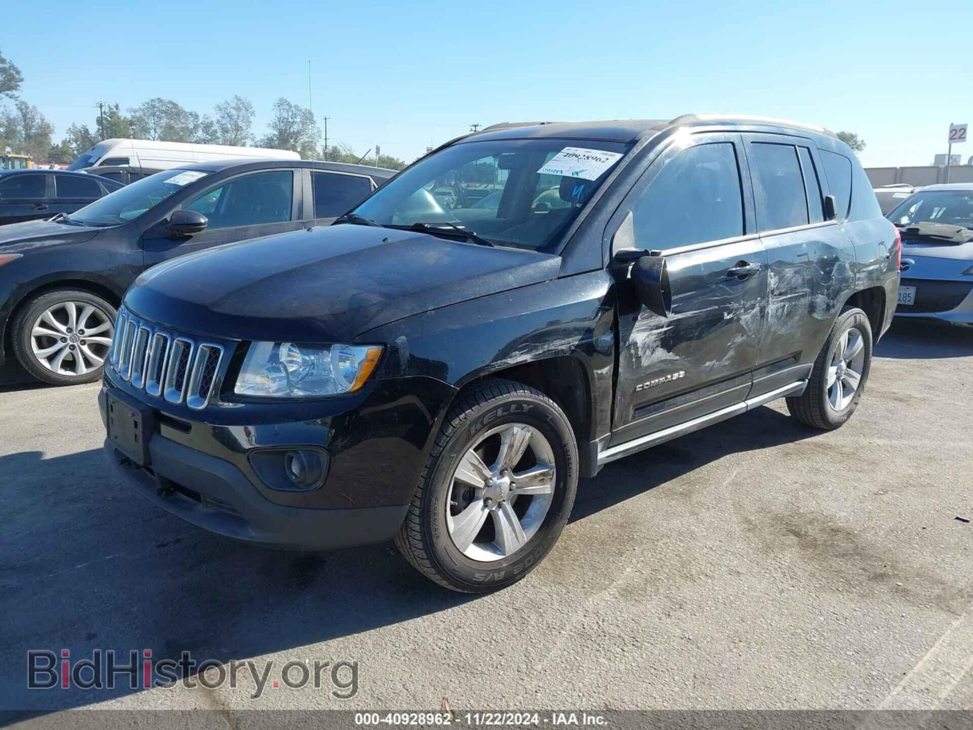 2012 JEEP COMPASS - VIN: 1C4NJCBA6CD724184 - Фото 2