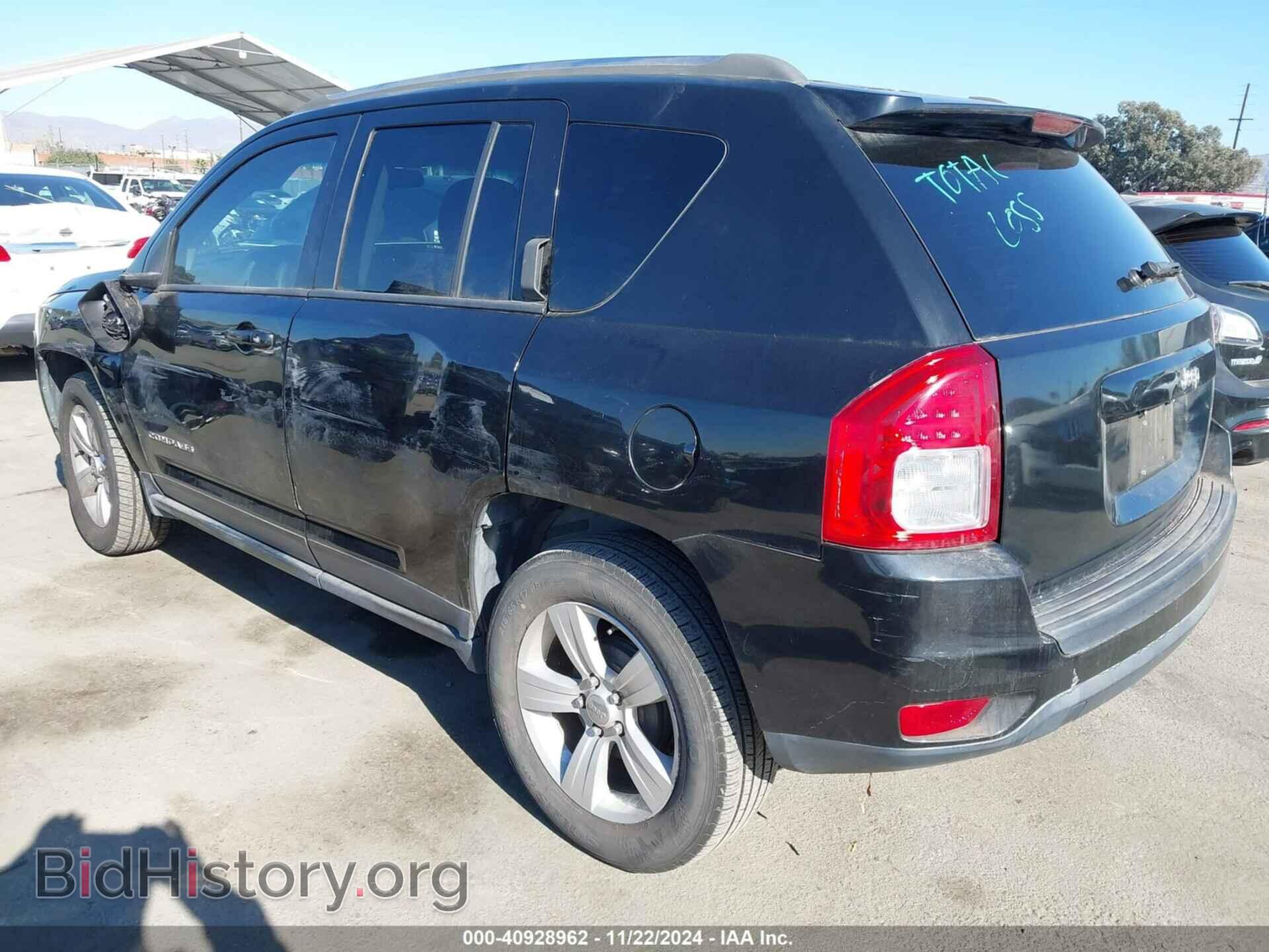 2012 JEEP COMPASS - VIN: 1C4NJCBA6CD724184 - Фото 3