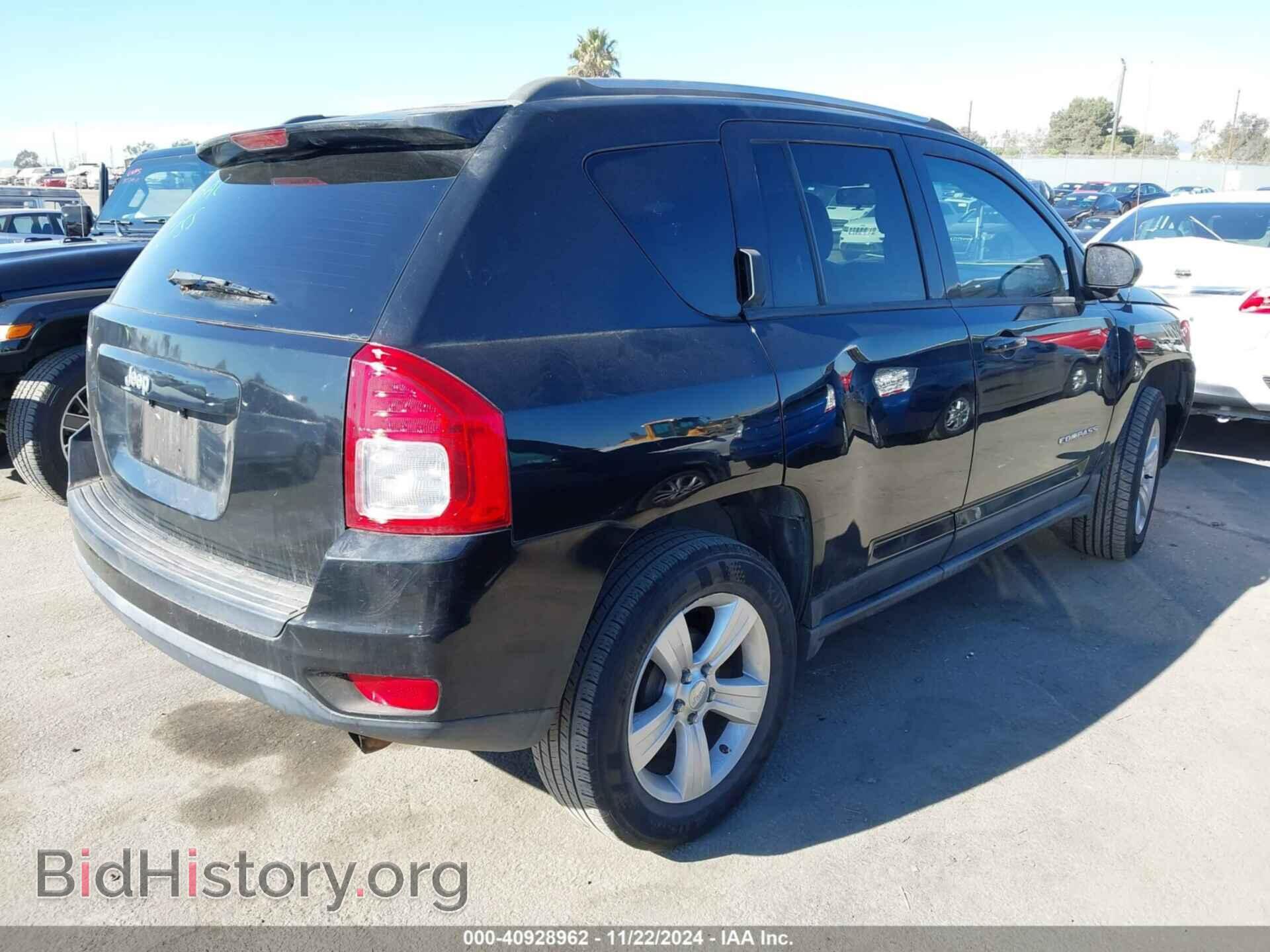 2012 JEEP COMPASS - VIN: 1C4NJCBA6CD724184 - Фото 4