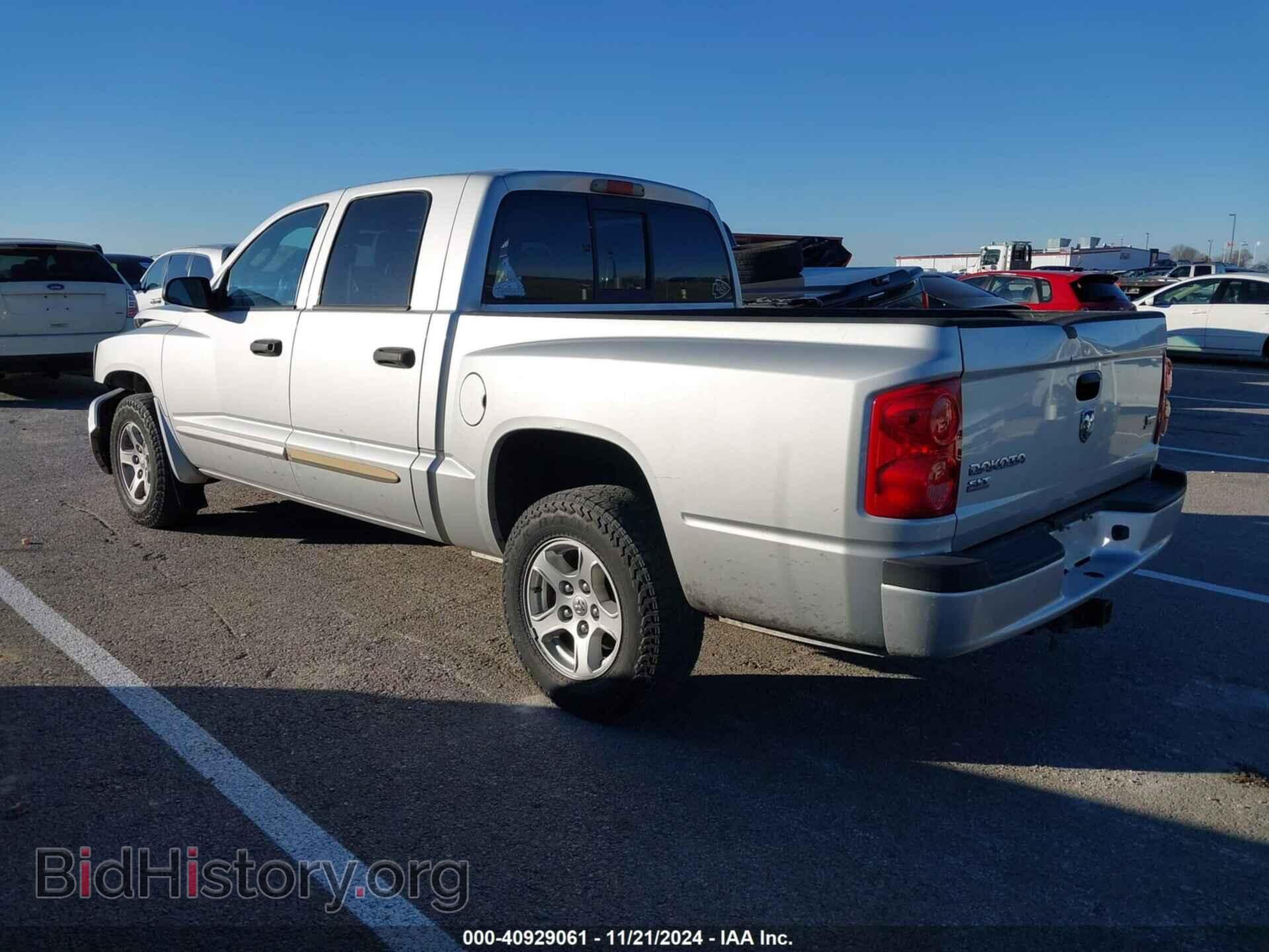 2005 DODGE DAKOTA - VIN: 1D7HE48N95S202719 - Фото 3