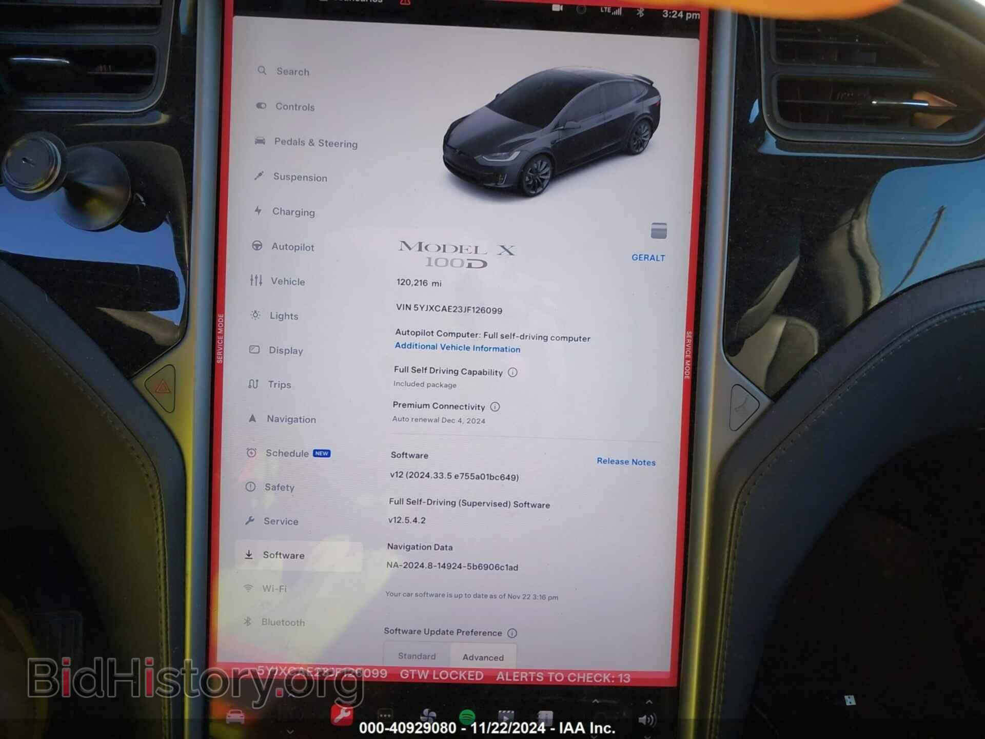 2018 TESLA MODEL X - VIN: 5YJXCAE23JF126099 - Photo 7