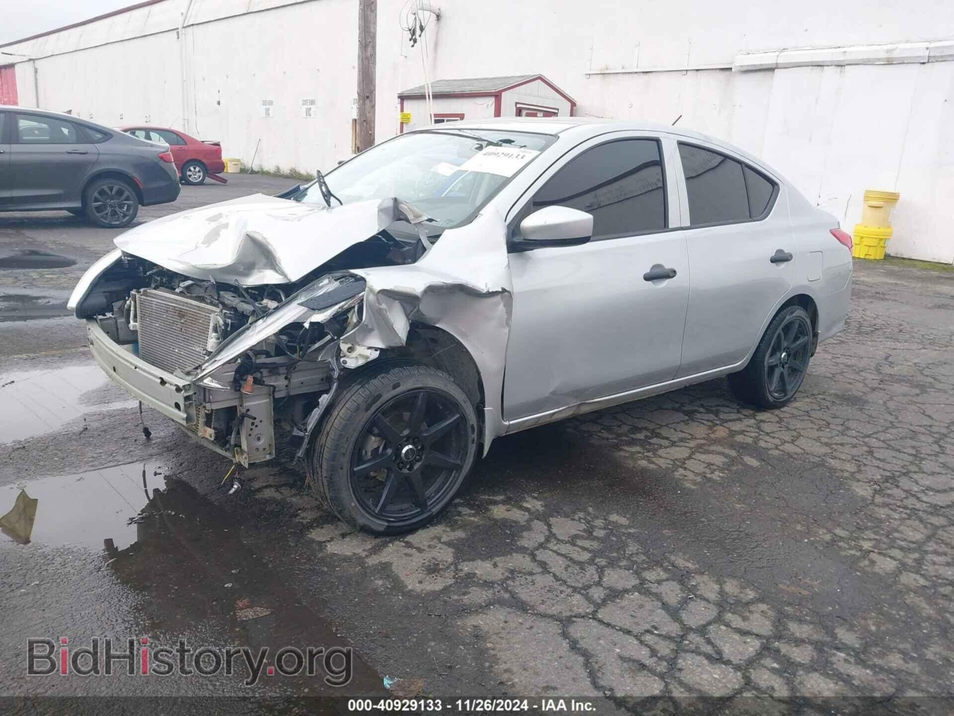 2019 NISSAN VERSA - VIN: 3N1CN7AP8KL846291 - Фото 2