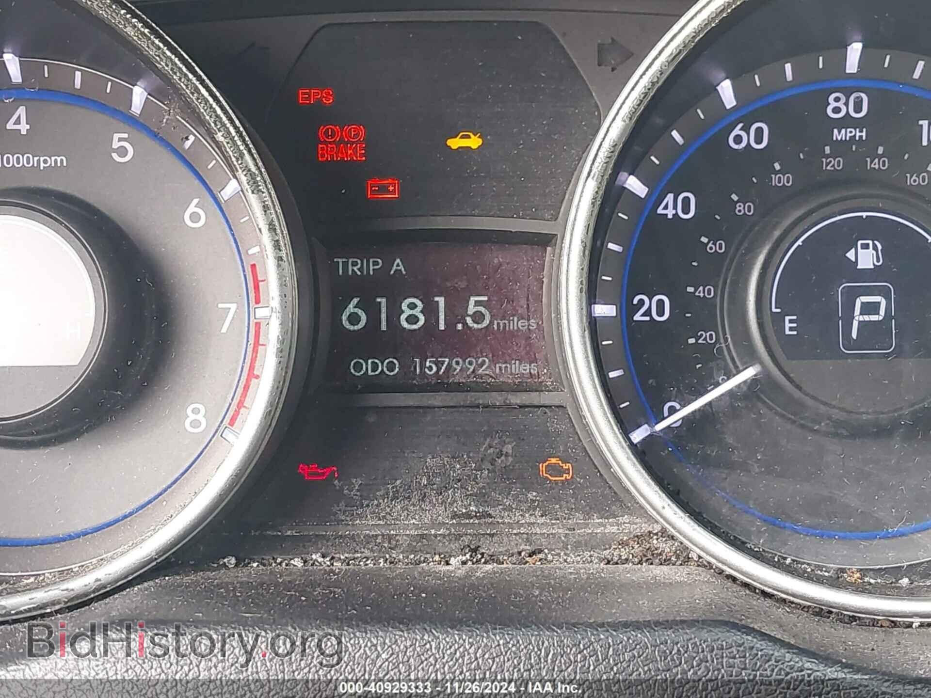 2012 HYUNDAI SONATA - VIN: 5NPEB4AC3CH313499 - Фото 7