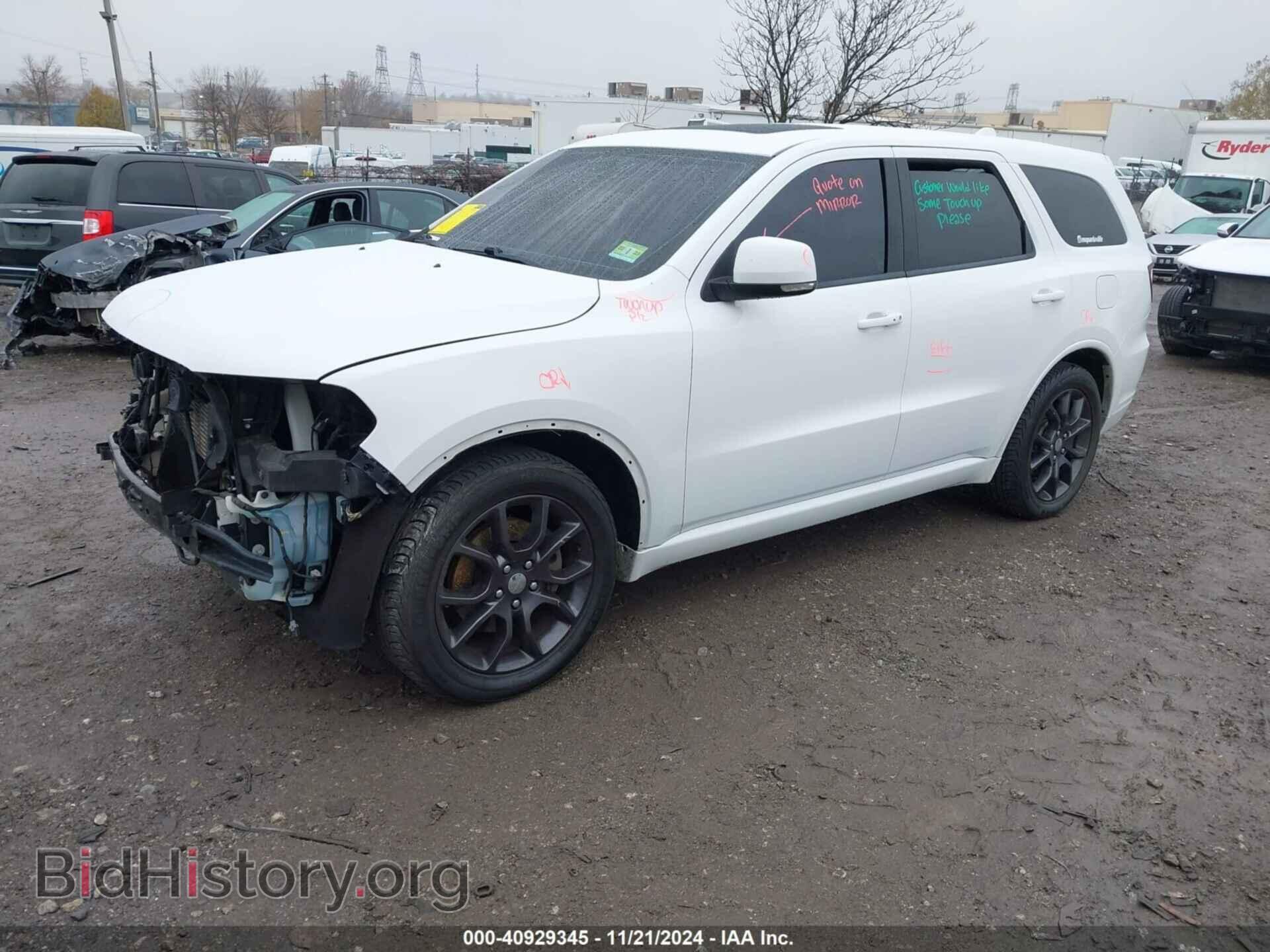 2016 DODGE DURANGO - VIN: 1C4SDJCT6GC385548 - Photo 2