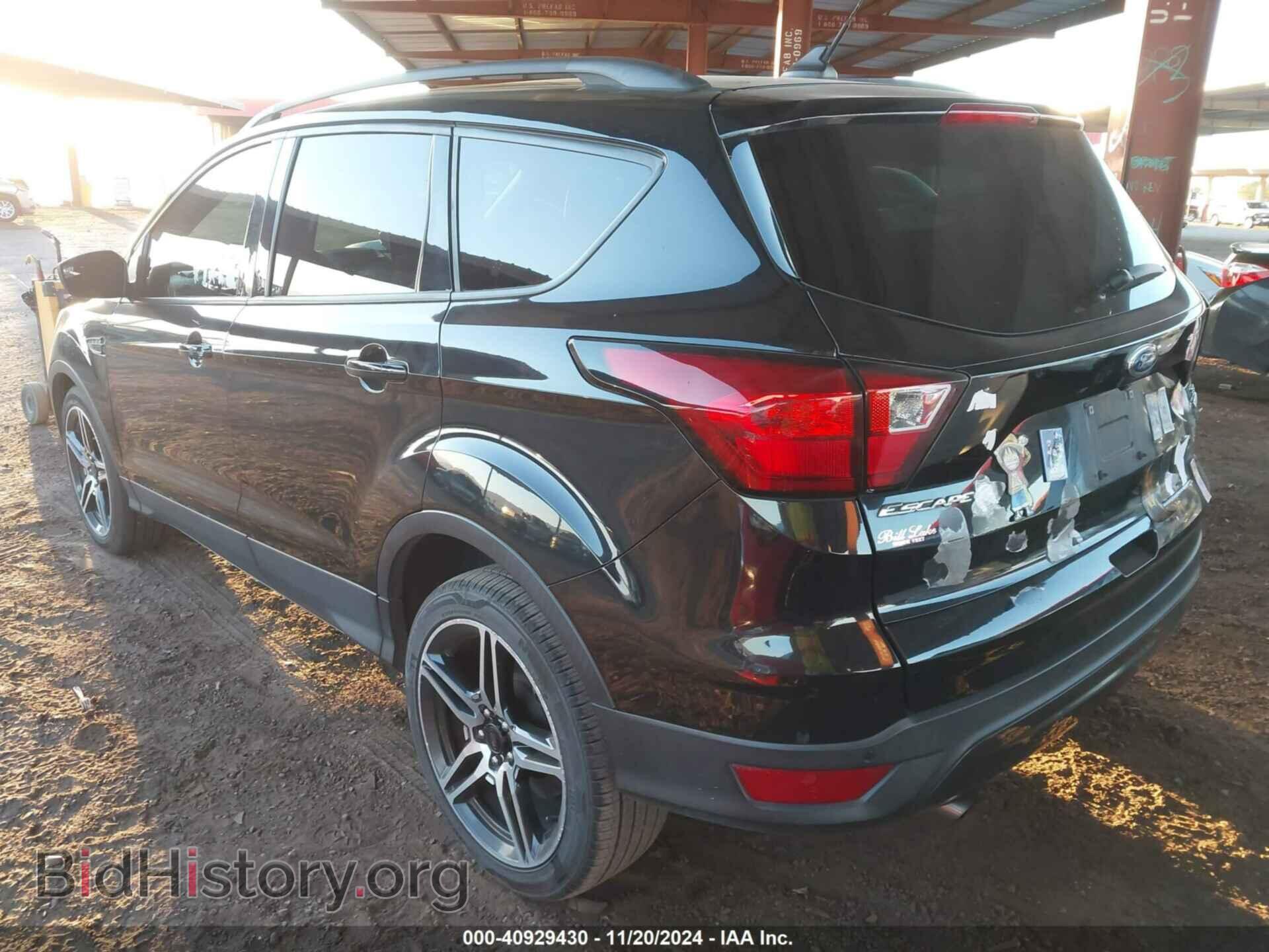 2019 FORD ESCAPE - VIN: 1FMCU0HDXKUB62038 - Фото 3
