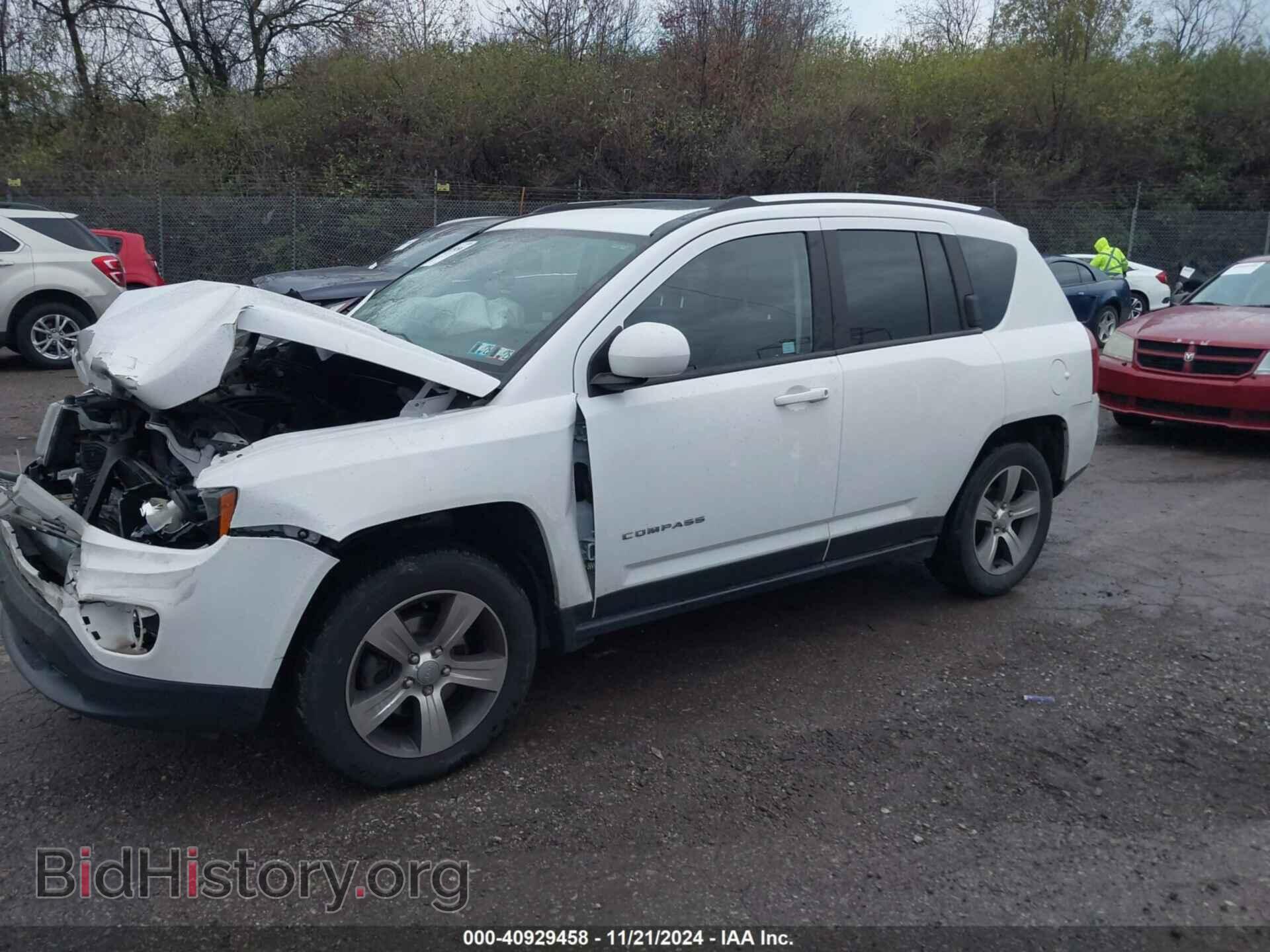 2017 JEEP COMPASS - VIN: 1C4NJDEB3HD107438 - Фото 2