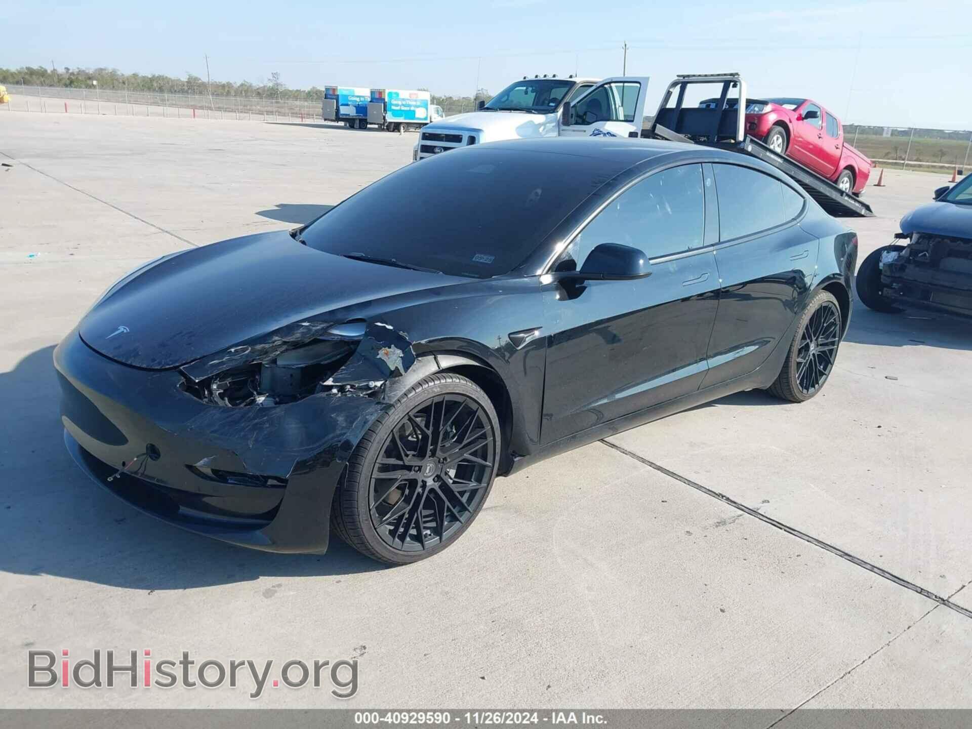 2022 TESLA MODEL 3 - VIN: 5YJ3E1EB3NF290161 - Фото 2